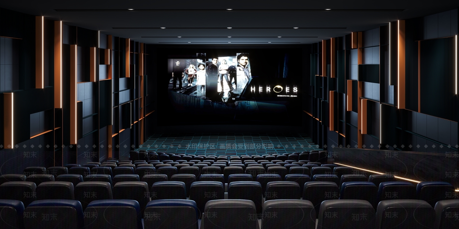 电影院3D模型下载【ID:1143280789】