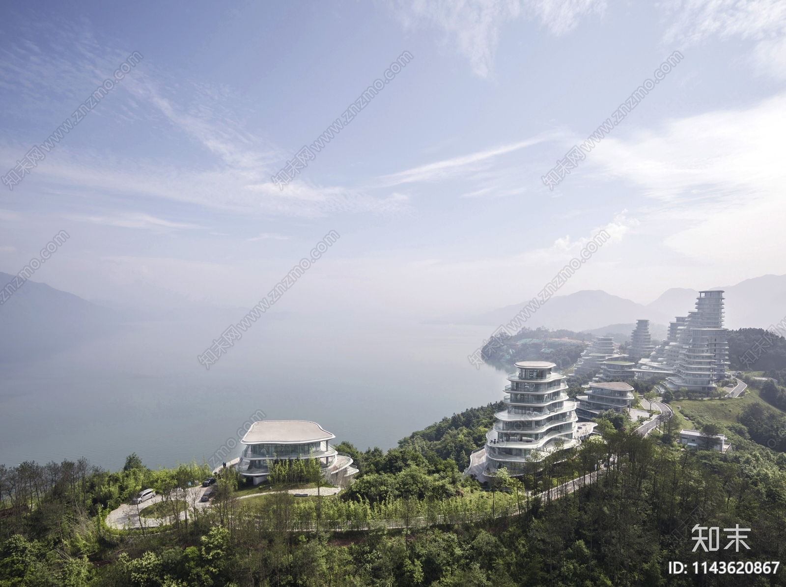 MAD事务所黄山村住宅建筑cad施工图下载【ID:1143620867】