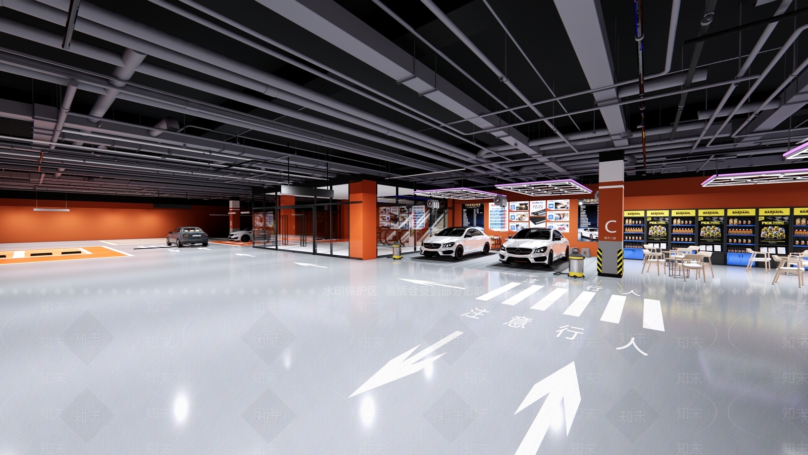 现代汽车4S店SU模型下载【ID:1143289286】