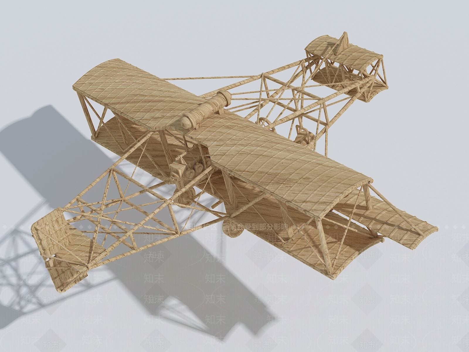 飞机模型3D模型下载【ID:1143307185】_知末3d模型网