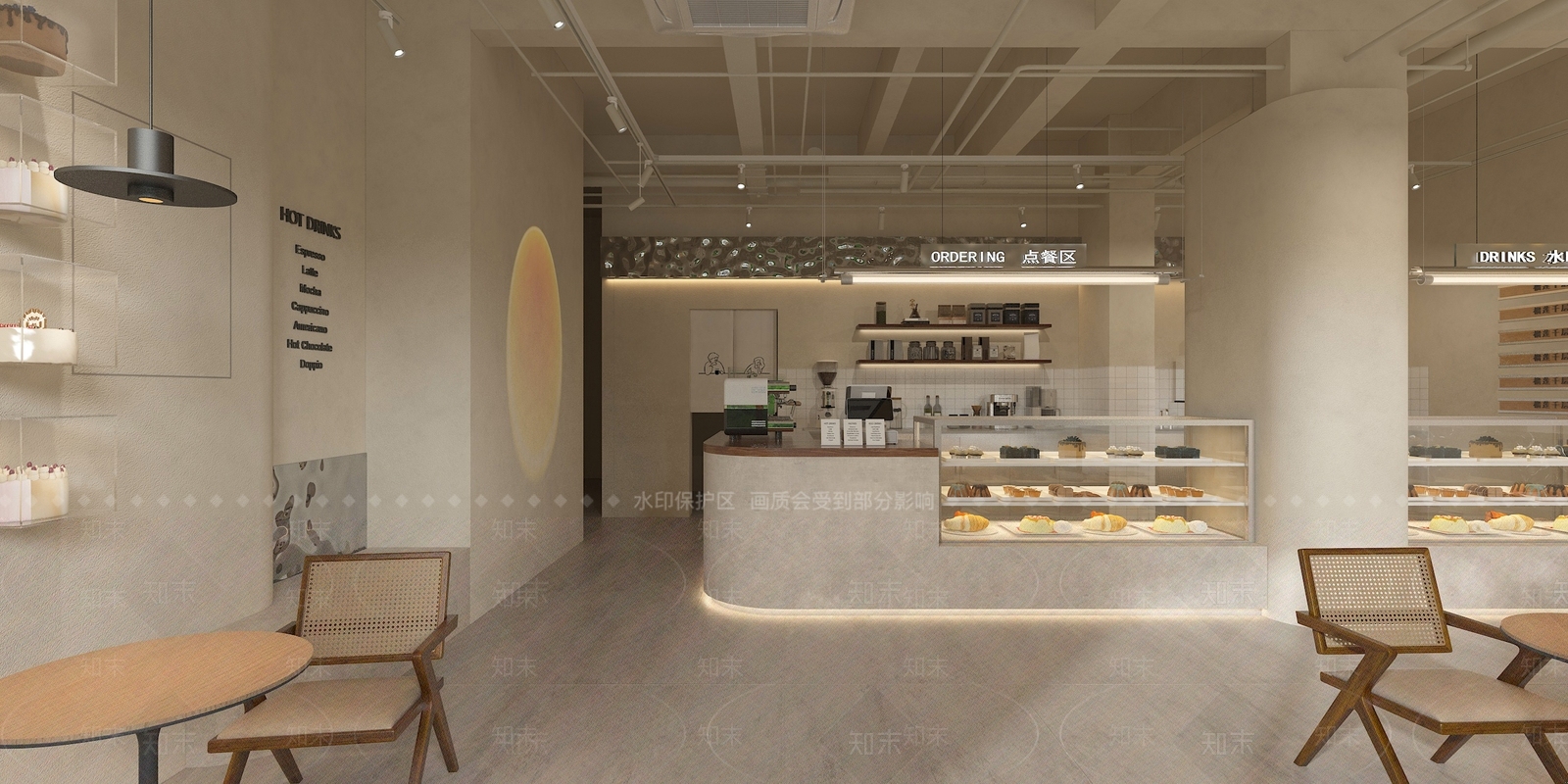 甜品蛋糕烘焙店3D模型下载【ID:1143307413】