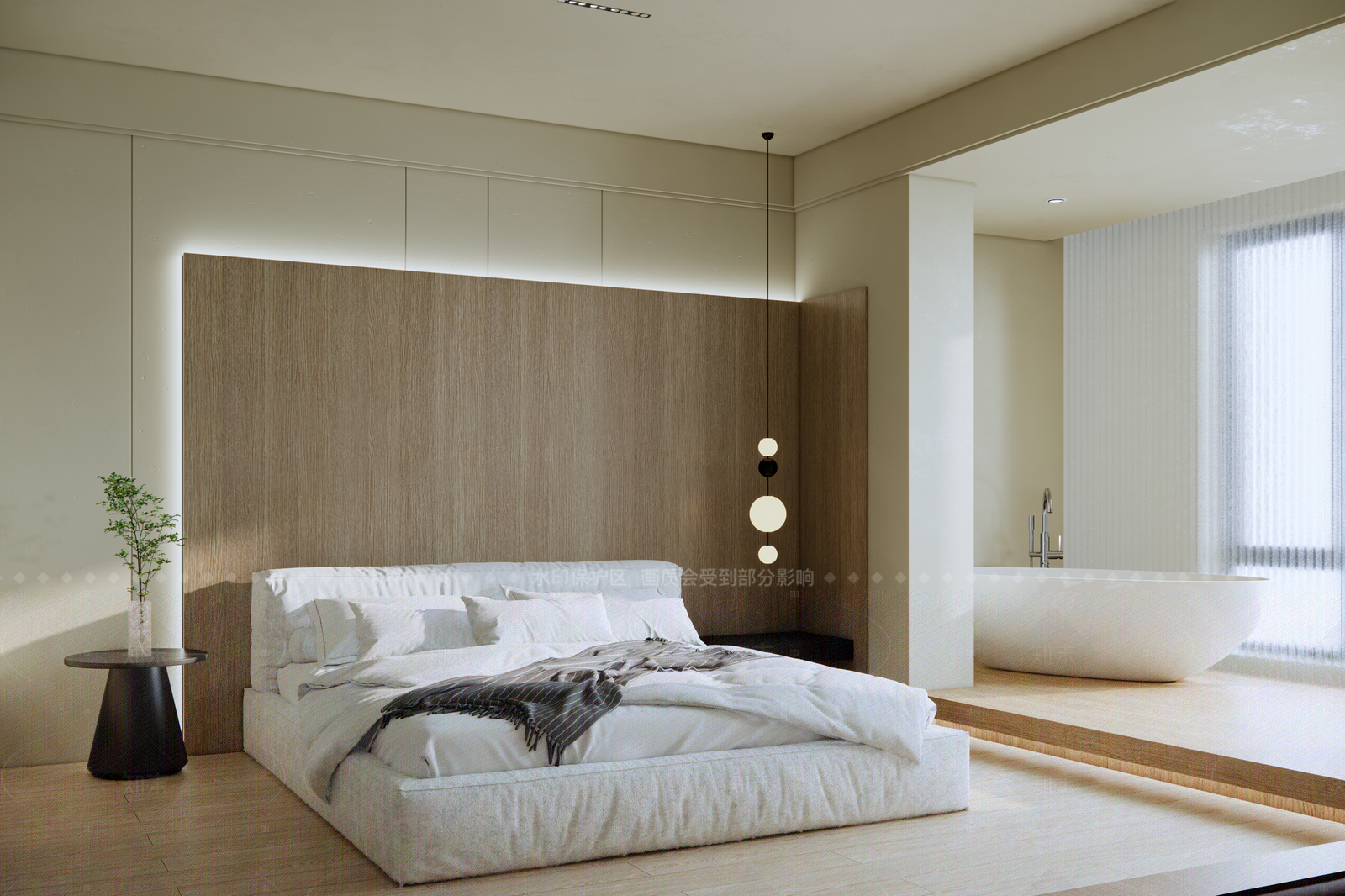 现代家居卧室SU模型下载【ID:1215976897】