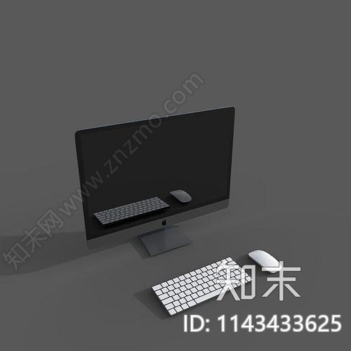 电脑设备3D模型下载【ID:1143433625】