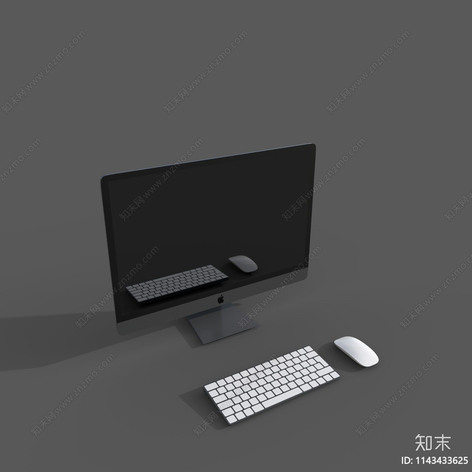 电脑设备3D模型下载【ID:1143433625】