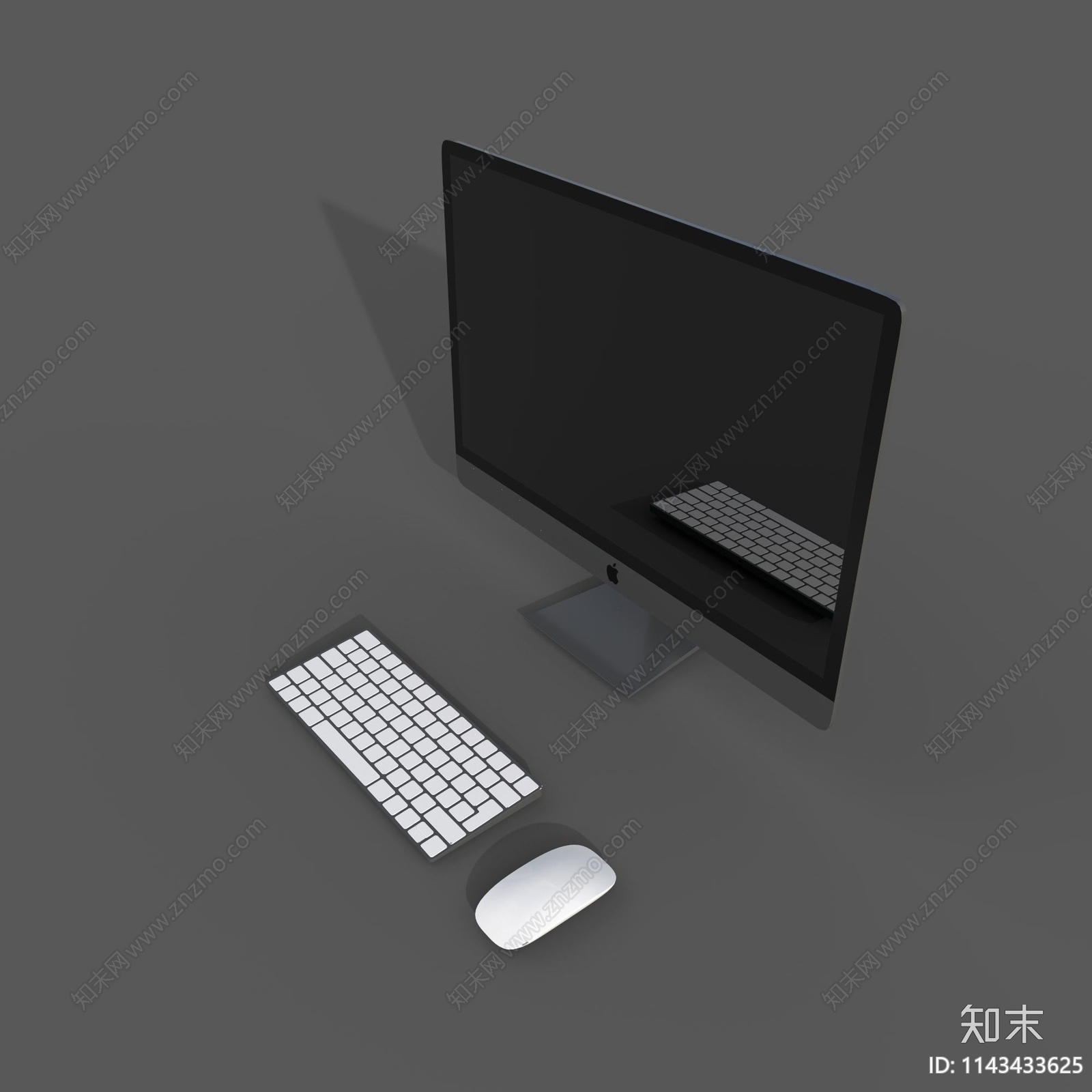 电脑设备3D模型下载【ID:1143433625】