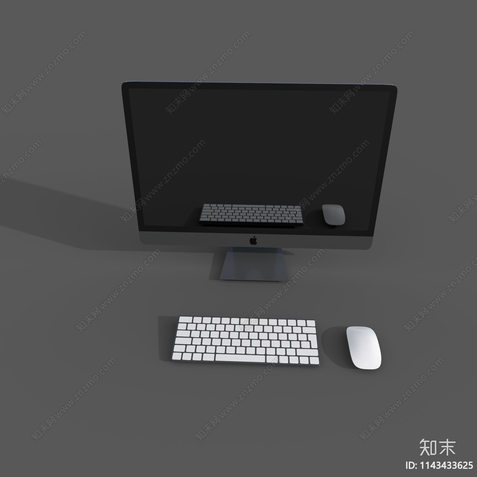 电脑设备3D模型下载【ID:1143433625】