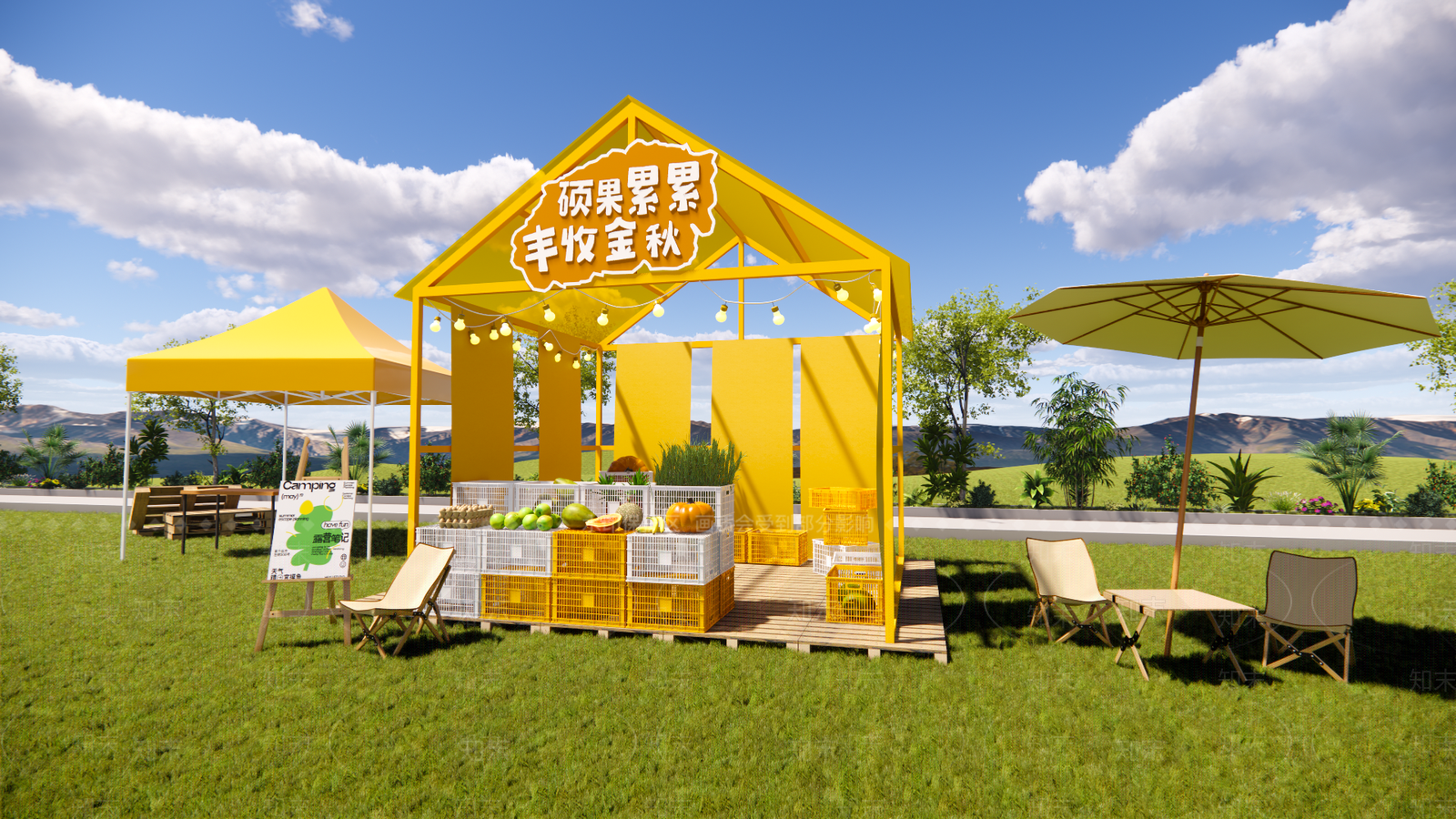 现代户外专卖店外摆SU模型下载【ID:1143336913】