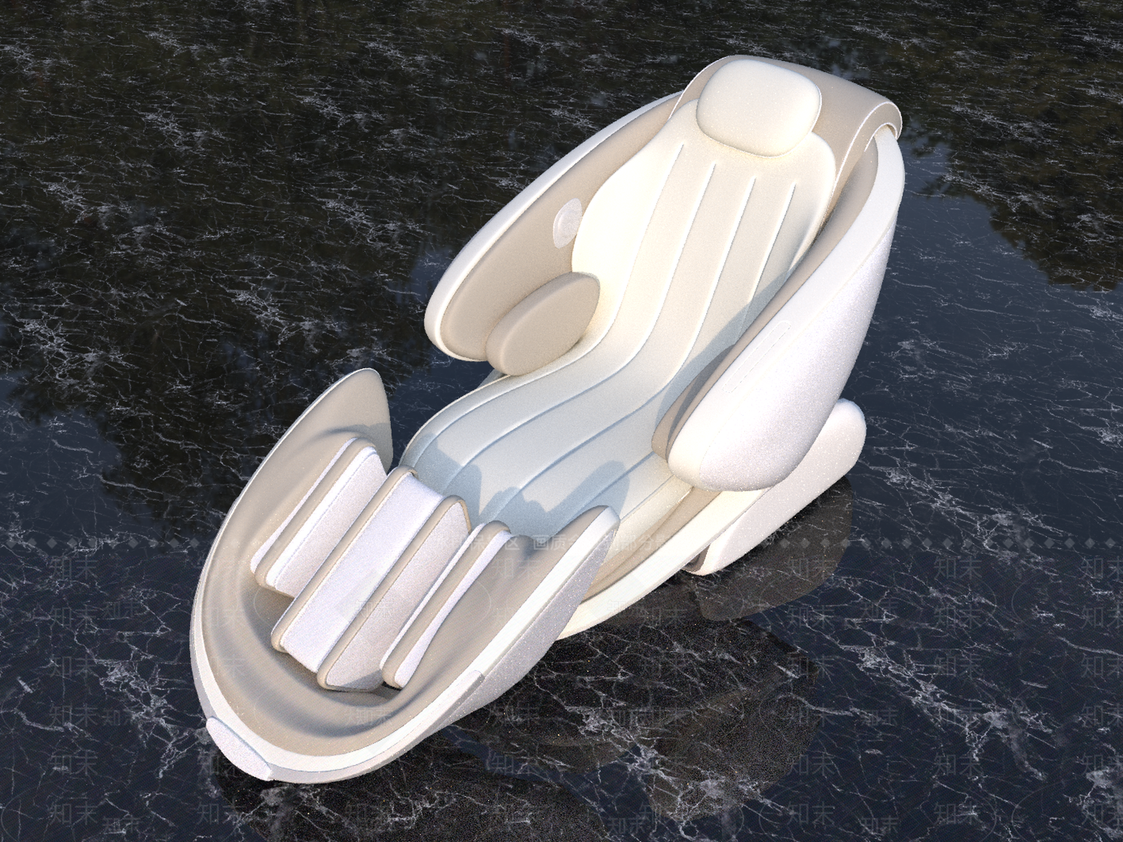 电动按摩椅3D模型下载【ID:1143391391】