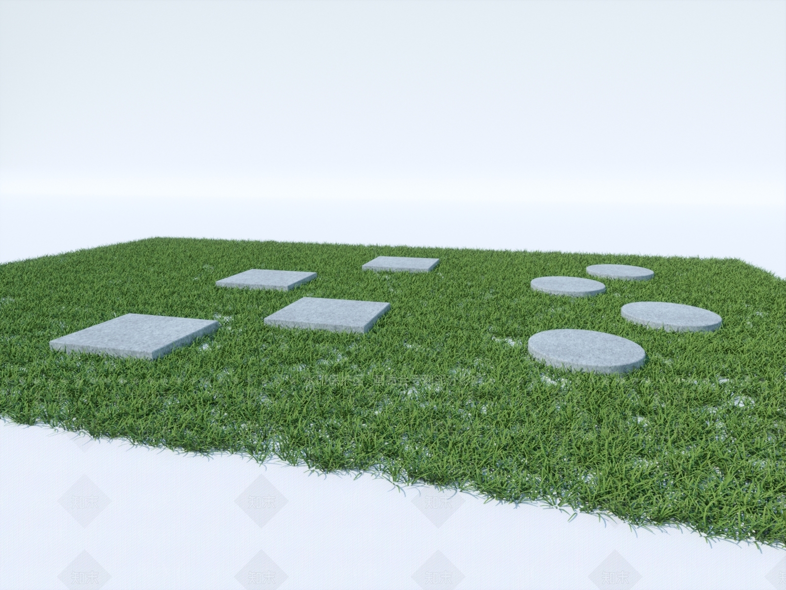 草坪3D模型下载【ID:1144834982】