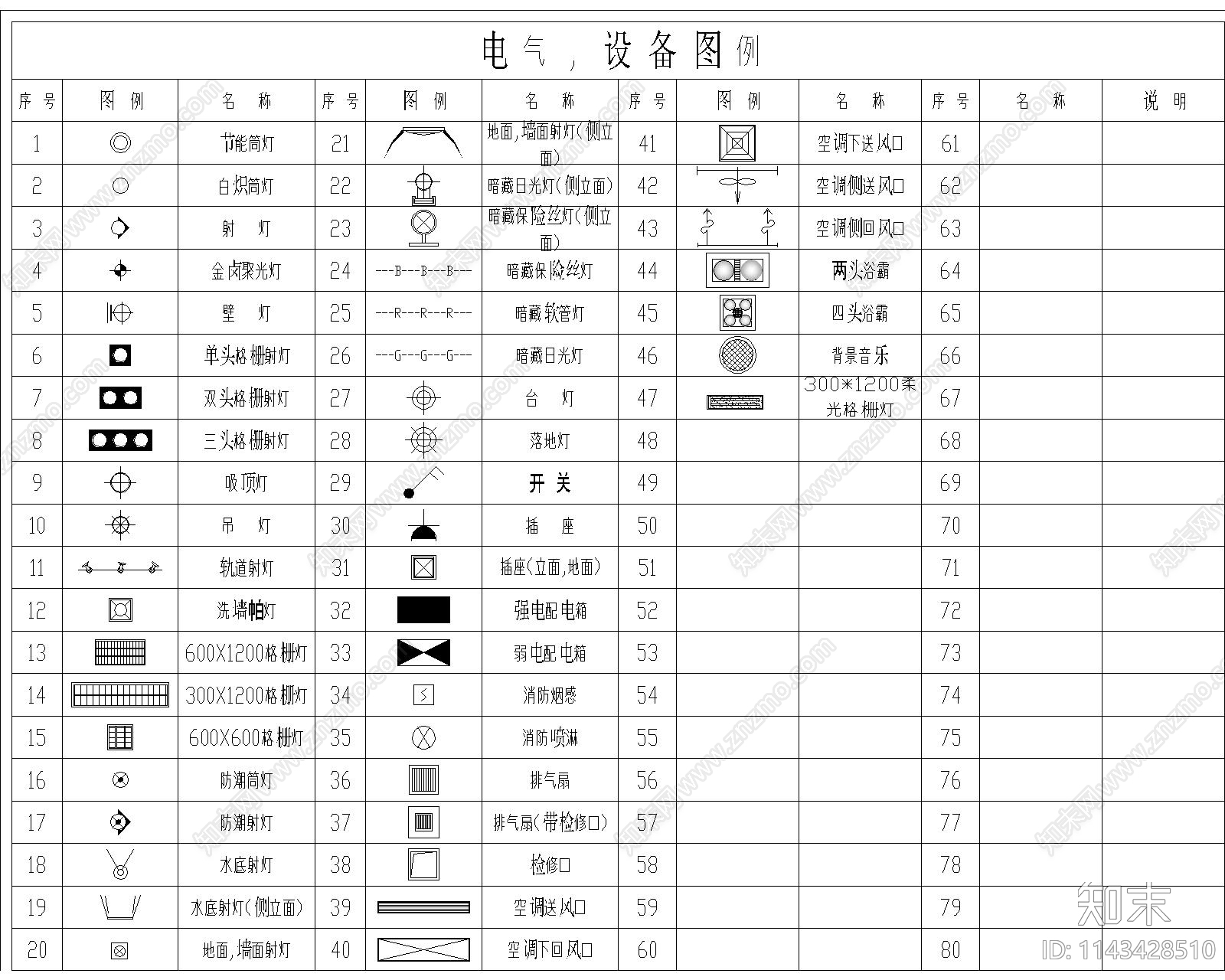 棋牌室室内cad施工图下载【ID:1143428510】