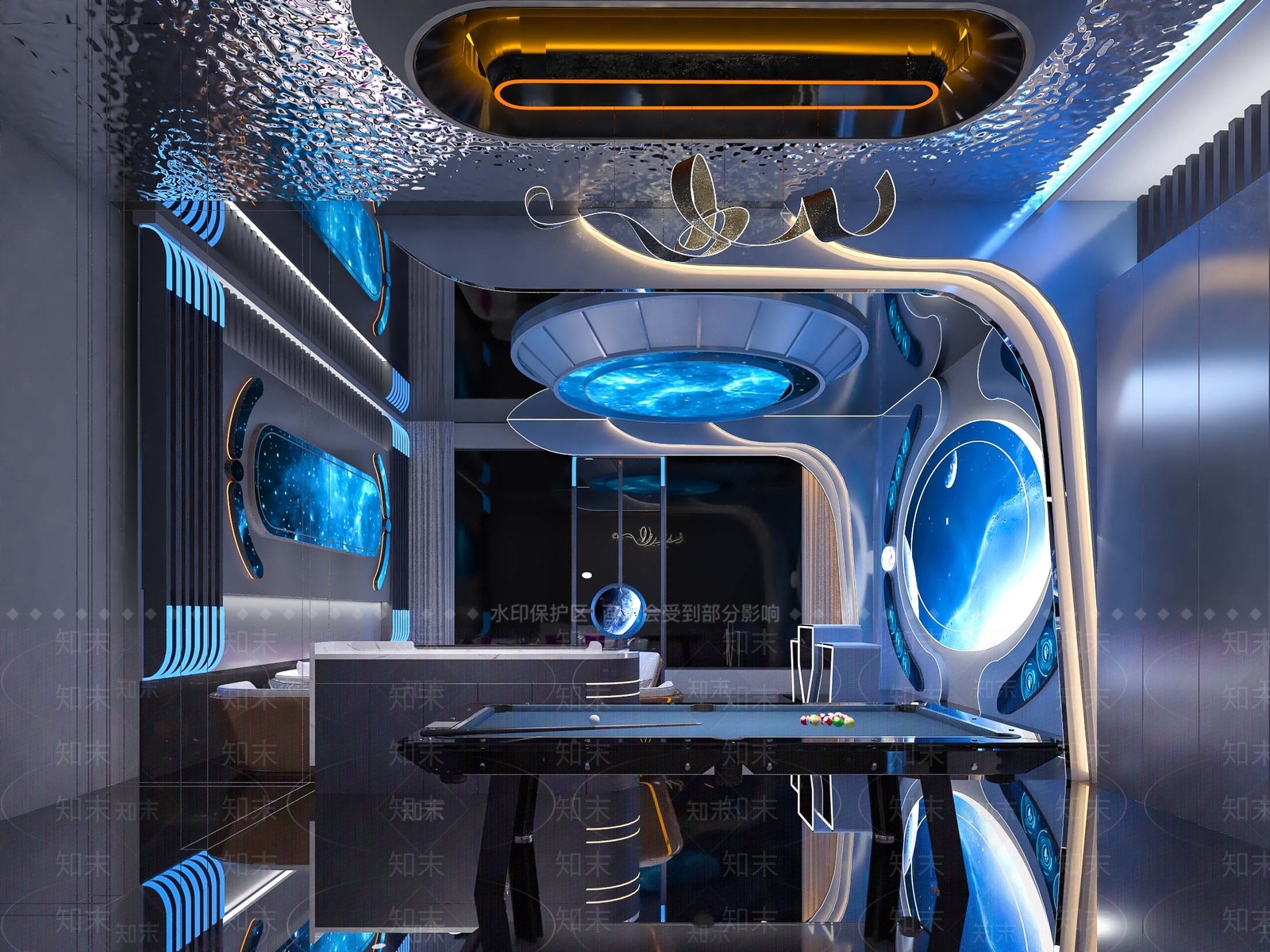 酒吧3D模型下载【ID:1213979915】