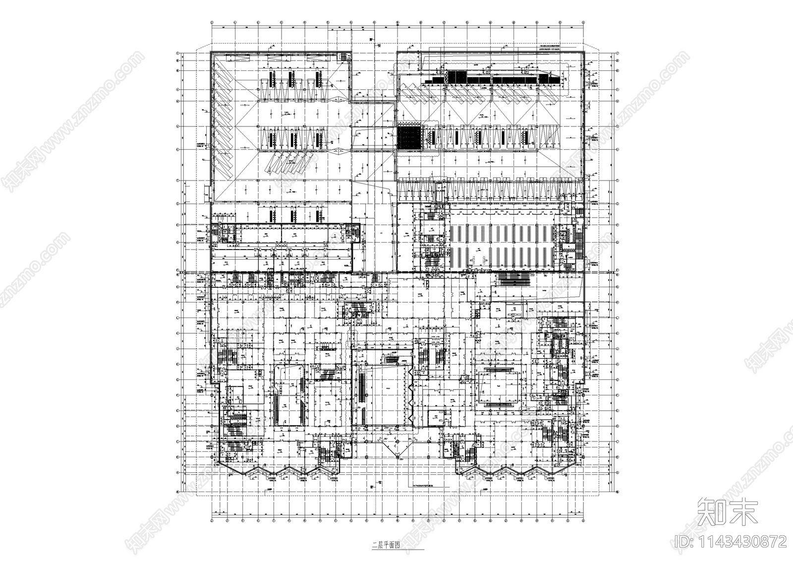 苏州五层汽车站综合客运建筑cad施工图下载【ID:1143430872】