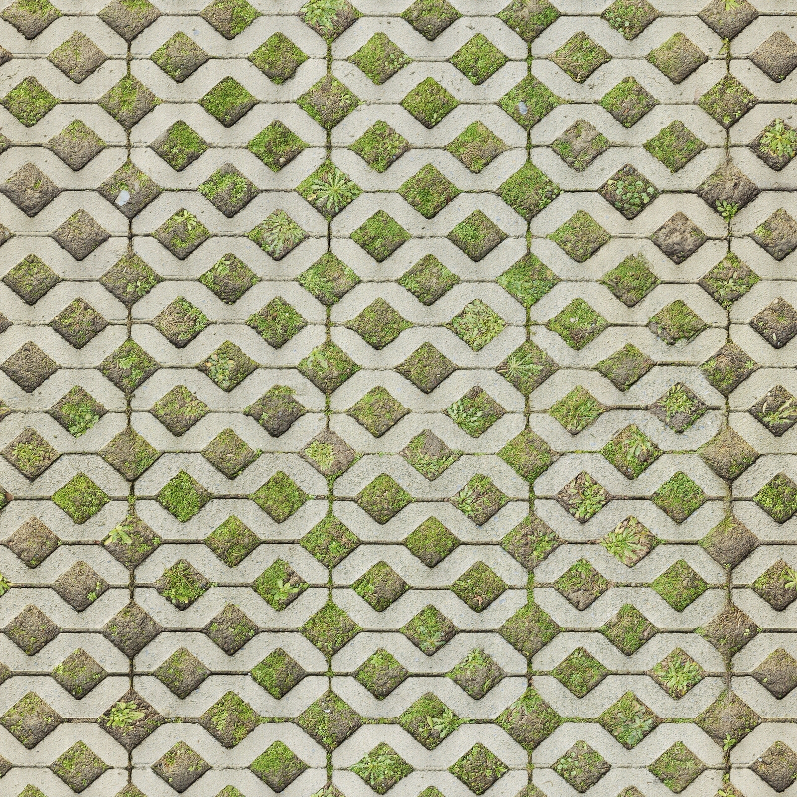 无缝高清户外草坪砖停车砖贴图下载【ID:1143431654】