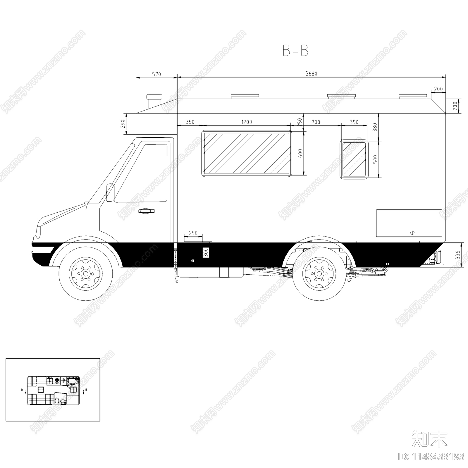 房车cad施工图下载【ID:1143433193】