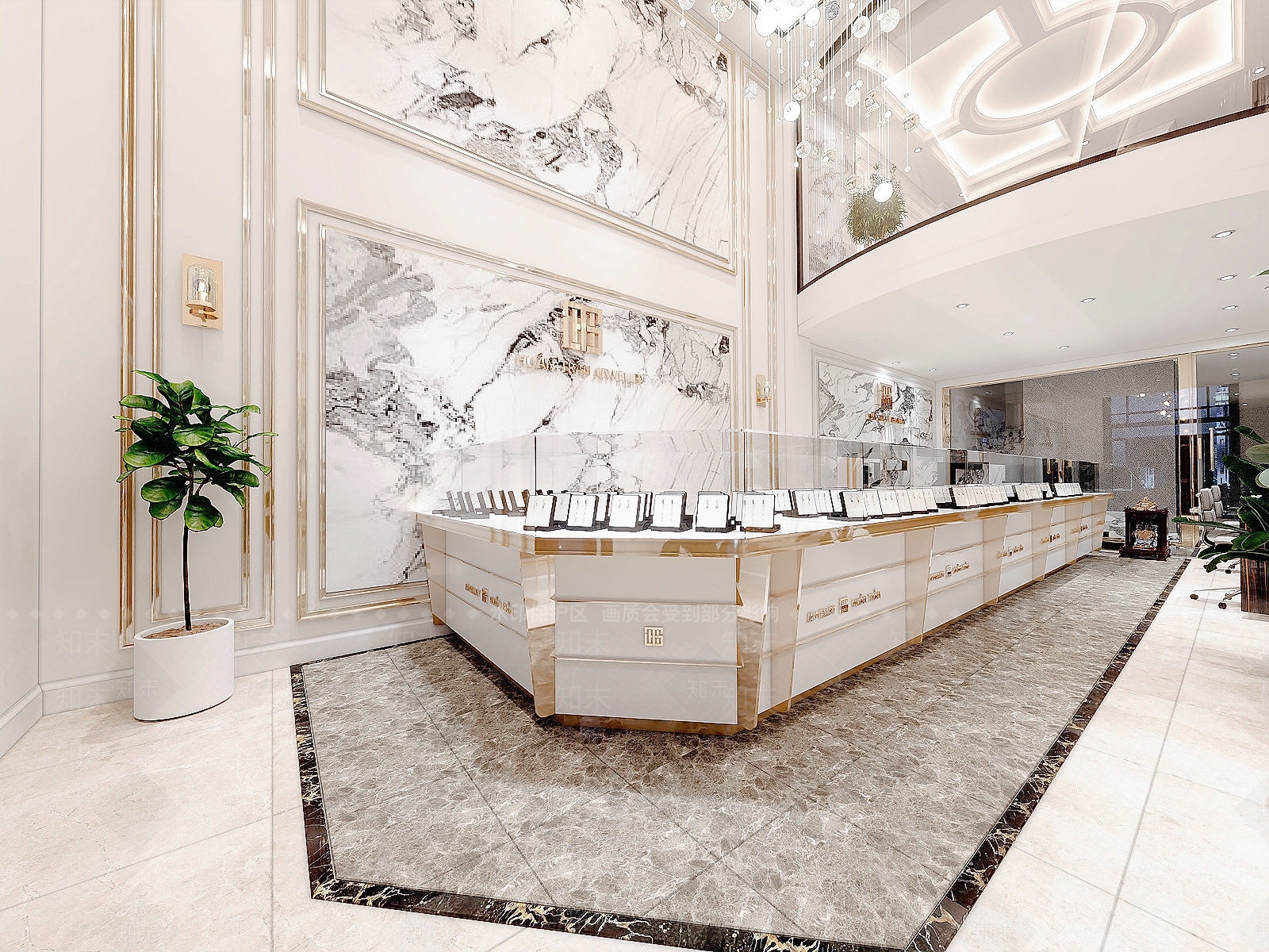 珠宝店3D模型下载【ID:1143514486】