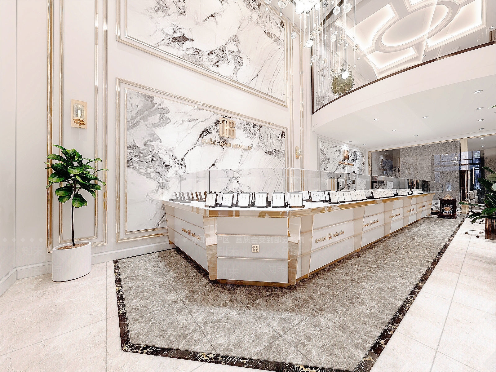 珠宝店3D模型下载【ID:1143514486】