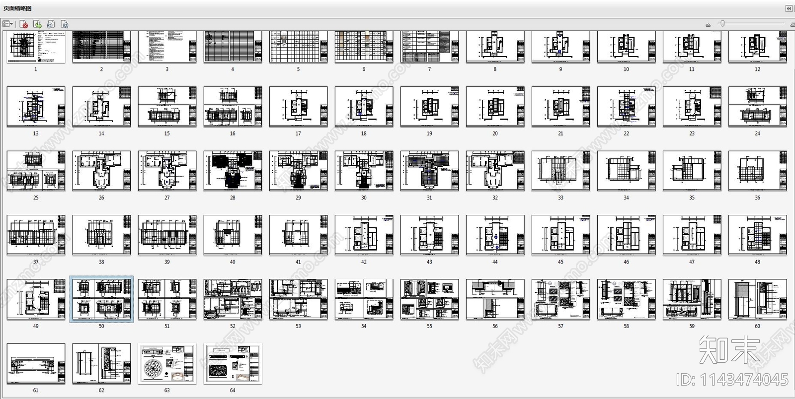 筠城翰林春天东区电梯厅公共空间整套cad施工图下载【ID:1143474045】
