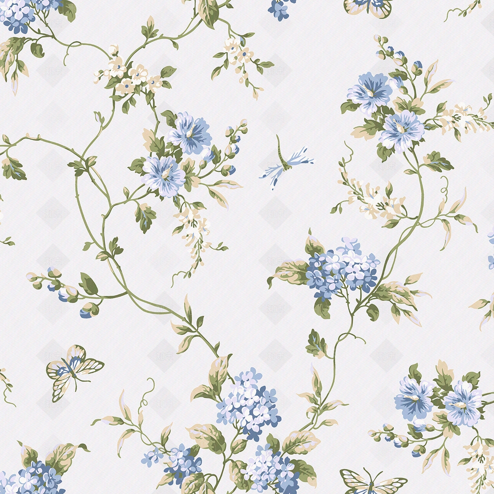 美式乡村田园风贴图下载【ID:1143477003】