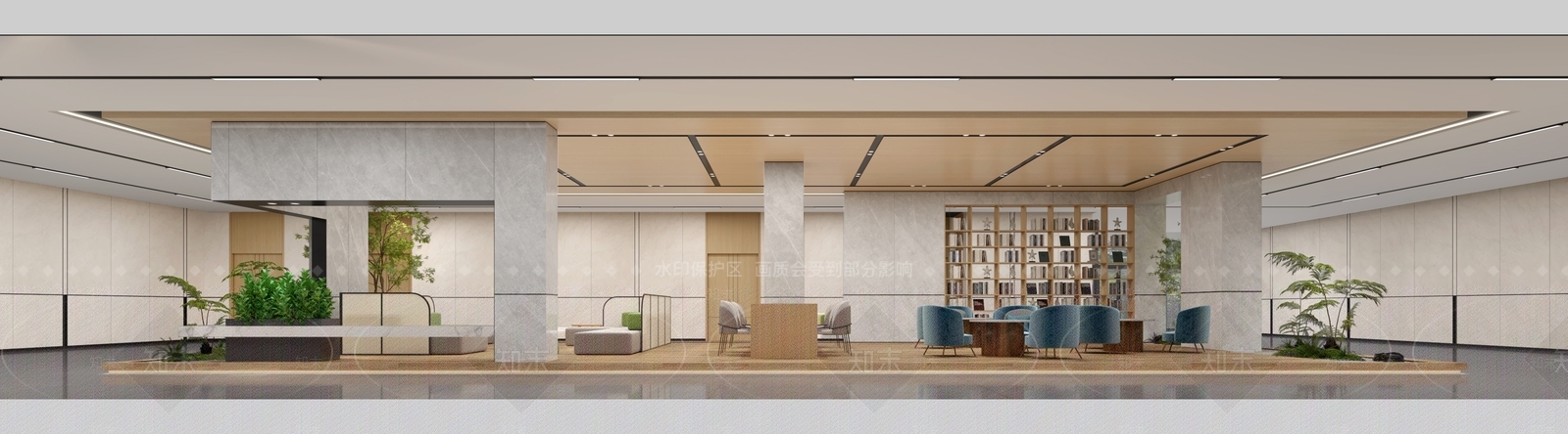 现代售楼处3D模型下载【ID:1213999169】