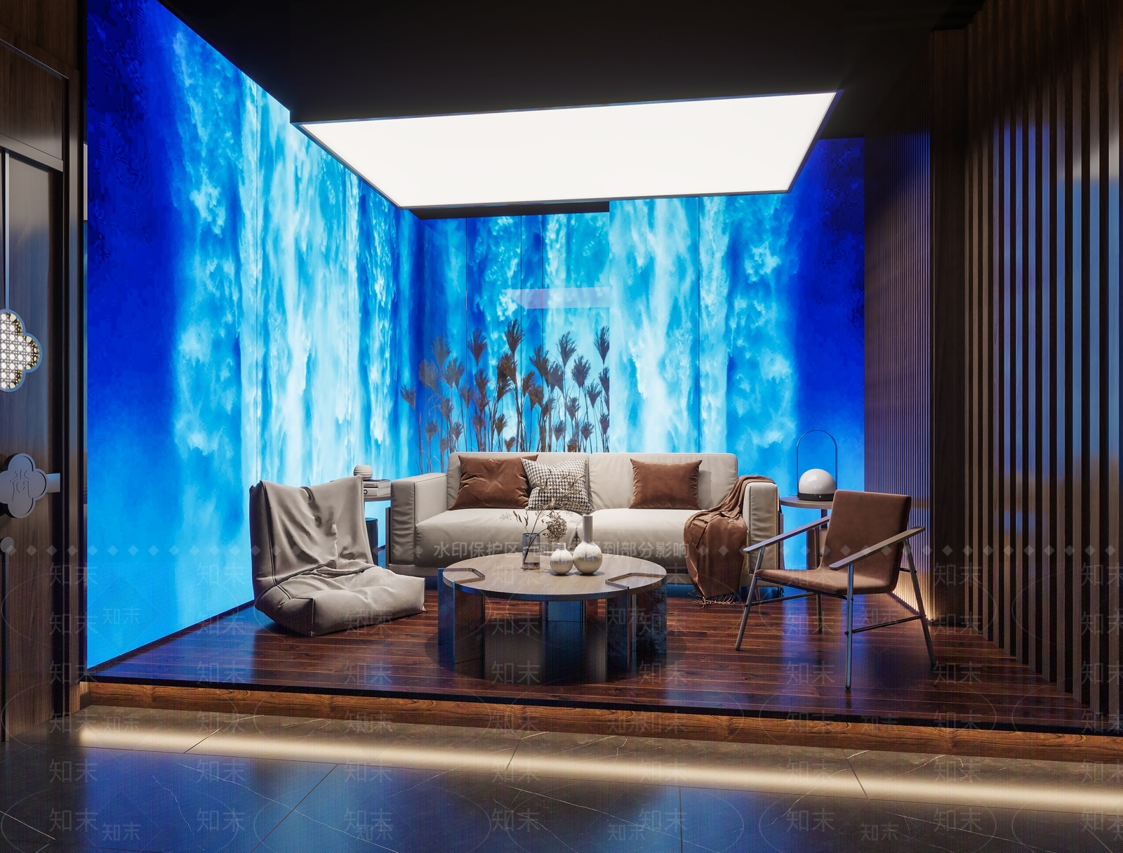 足浴店3D模型下载【ID:1213982087】