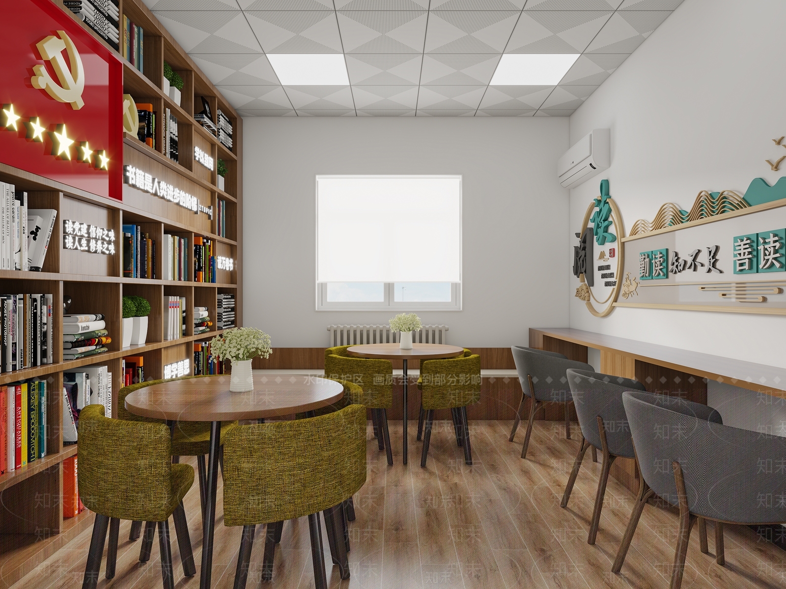 教室3D模型下载【ID:1213983018】