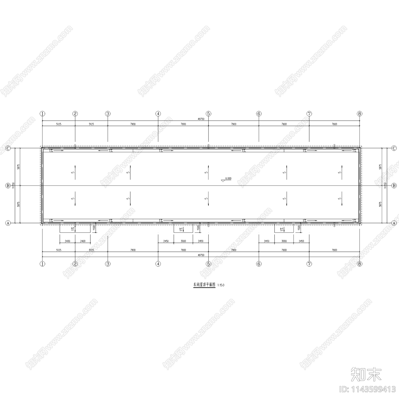海兴农场恒温库冰库车间建筑cad施工图下载【ID:1143599413】
