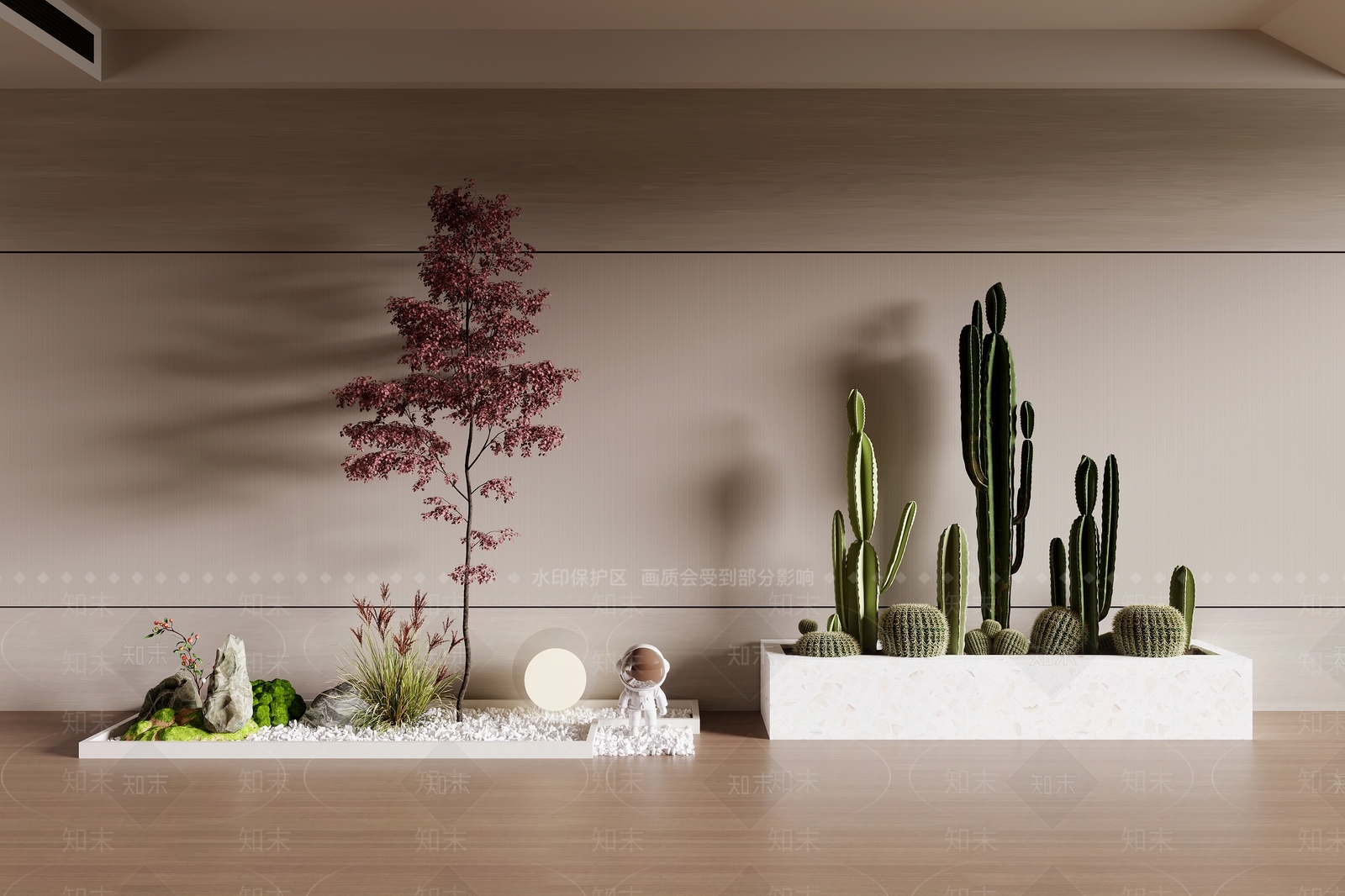 植物堆3D模型下载【ID:1143622603】