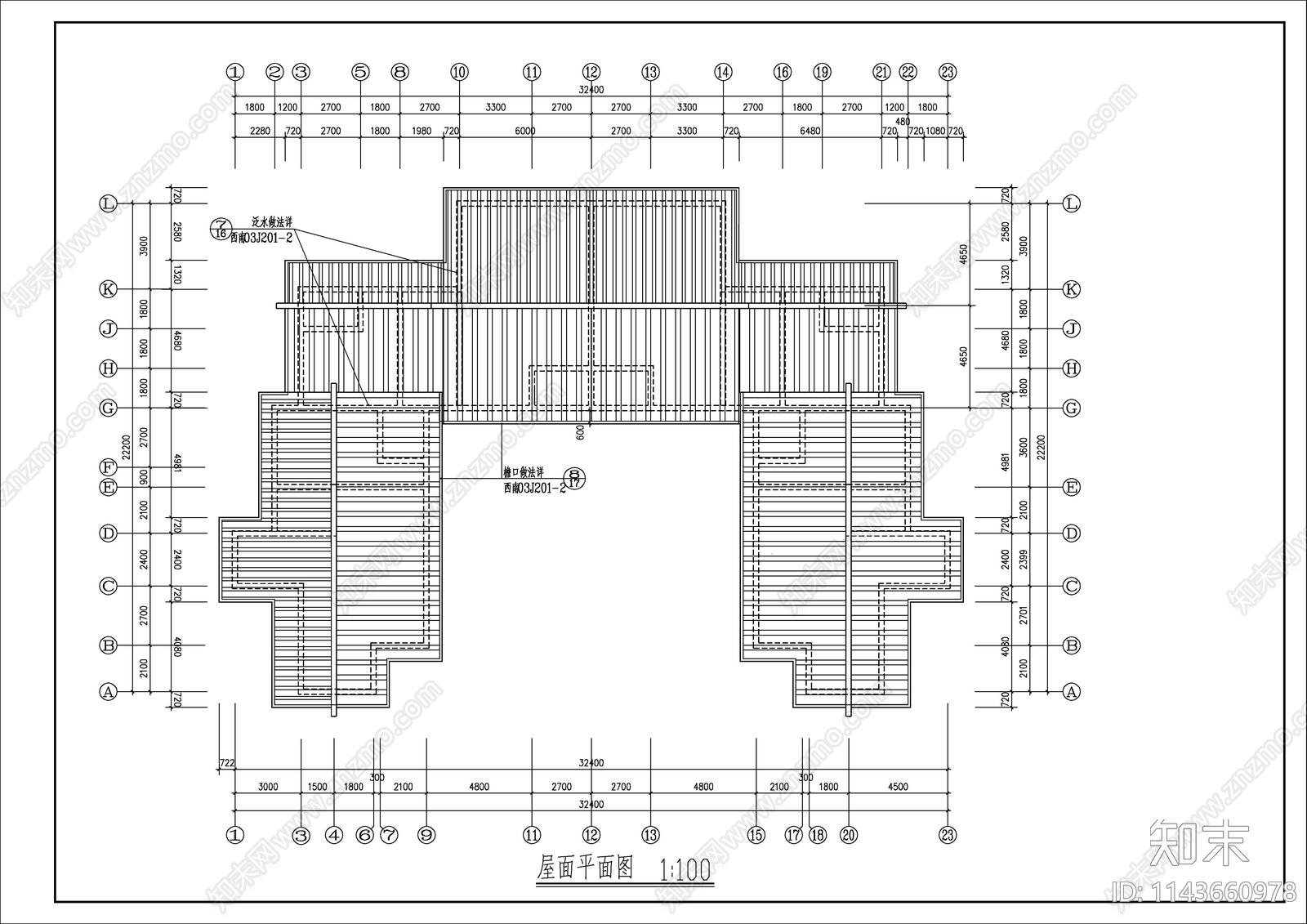 遵义某民居式度假村建筑施工图下载【ID:1143660978】