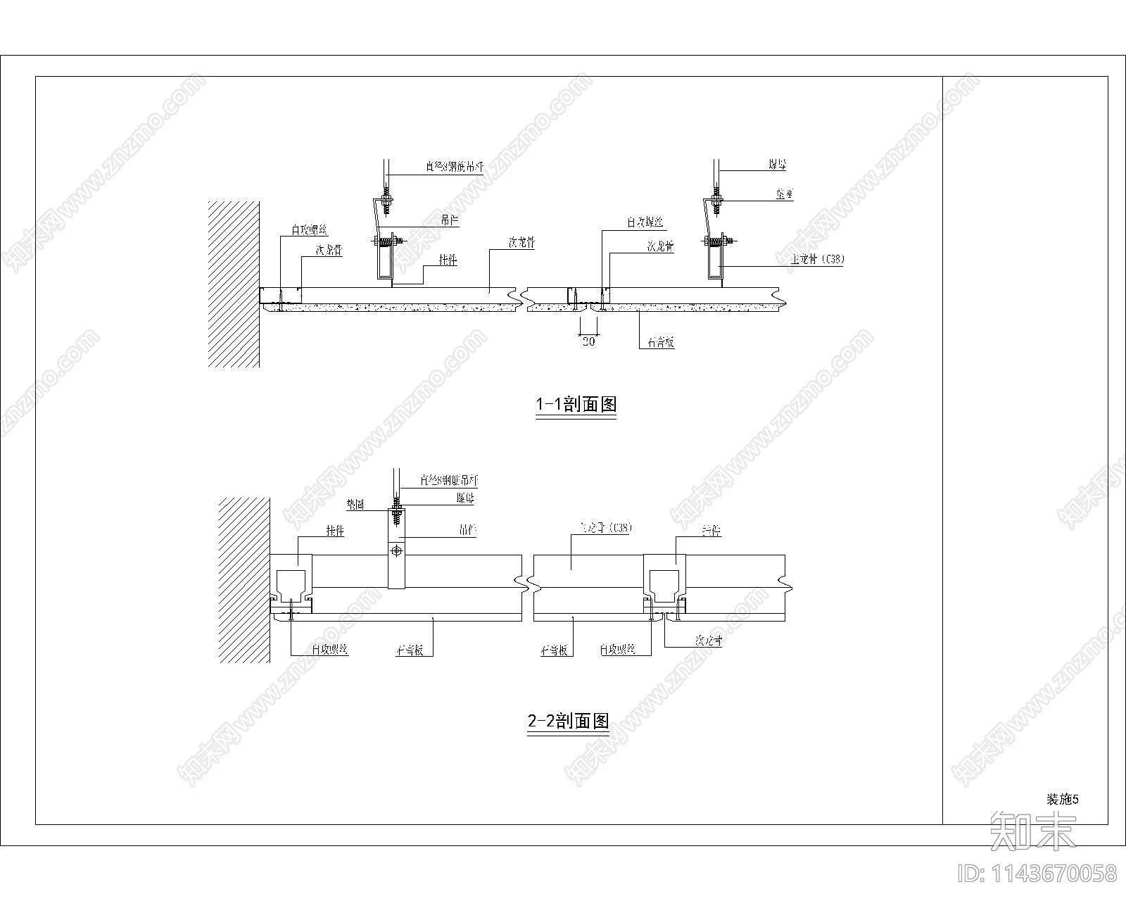 内蒙某建行室内cad施工图下载【ID:1143670058】