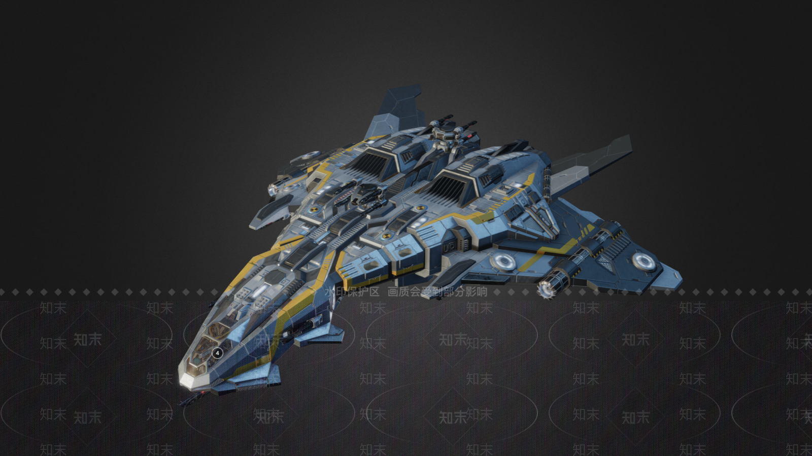 科技感飞行器SU模型下载【ID:1143680334】