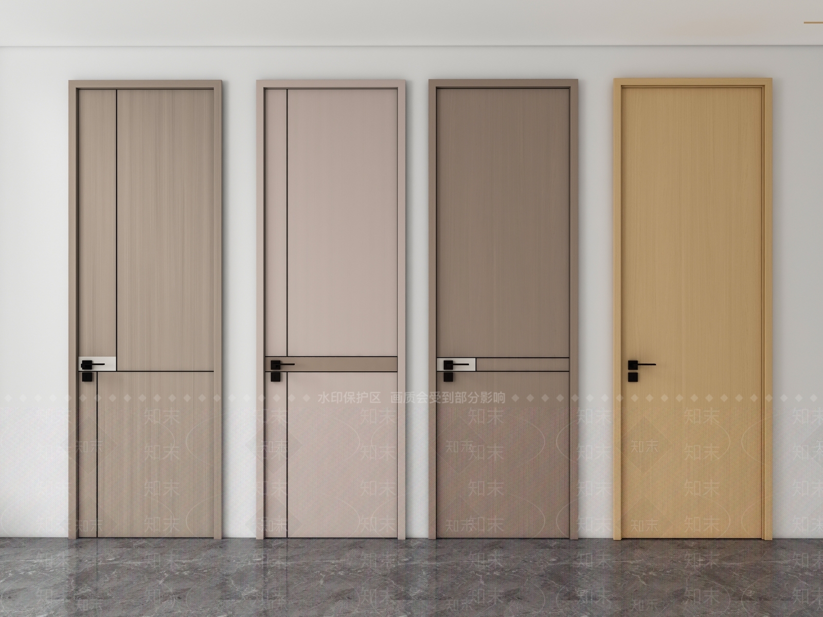 木门3D模型下载【ID:1143713815】