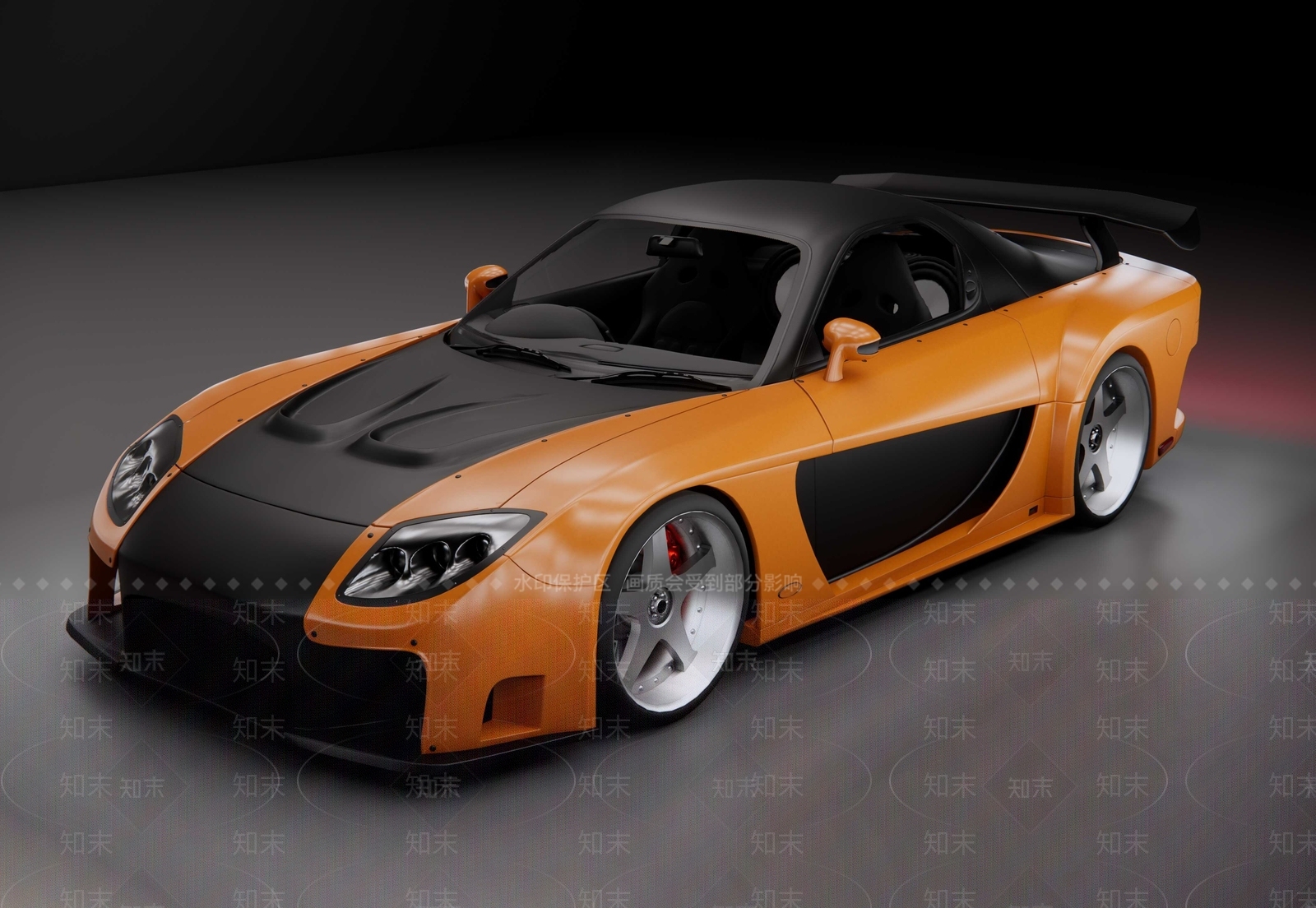 马自达跑车SU模型下载【ID:1143718796】