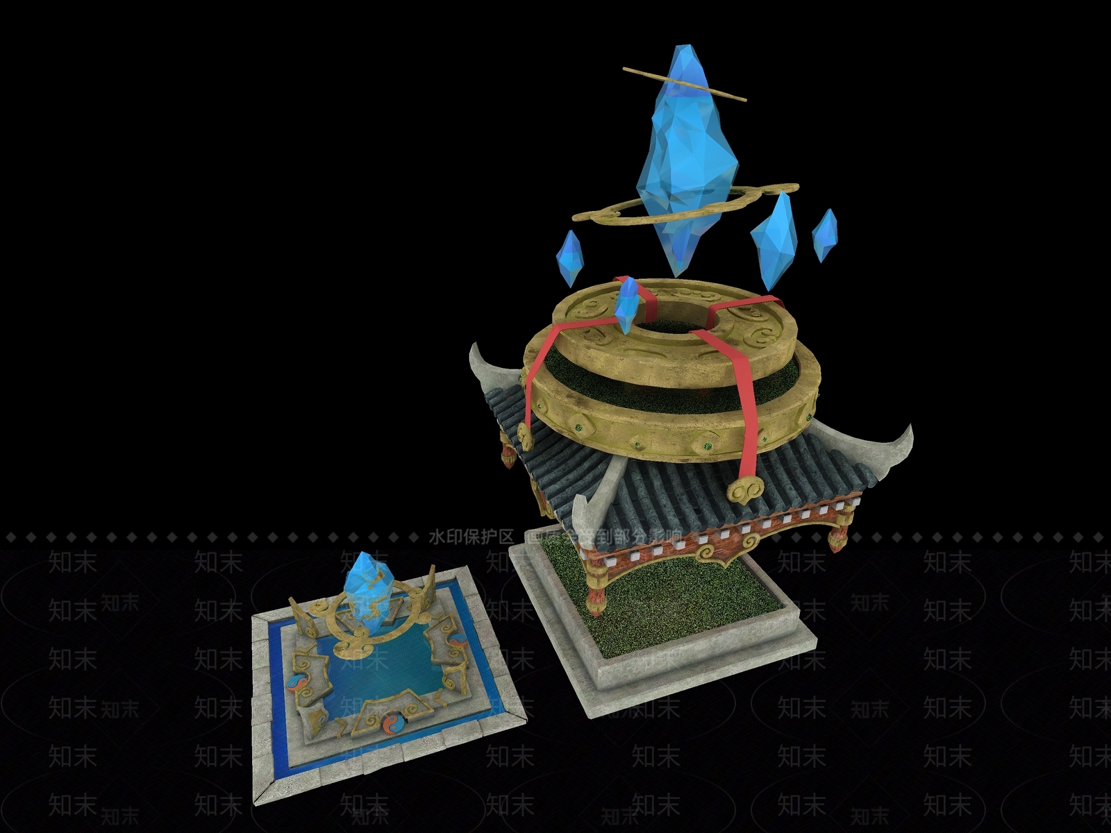 游戏建筑3D模型下载【ID:1143720881】