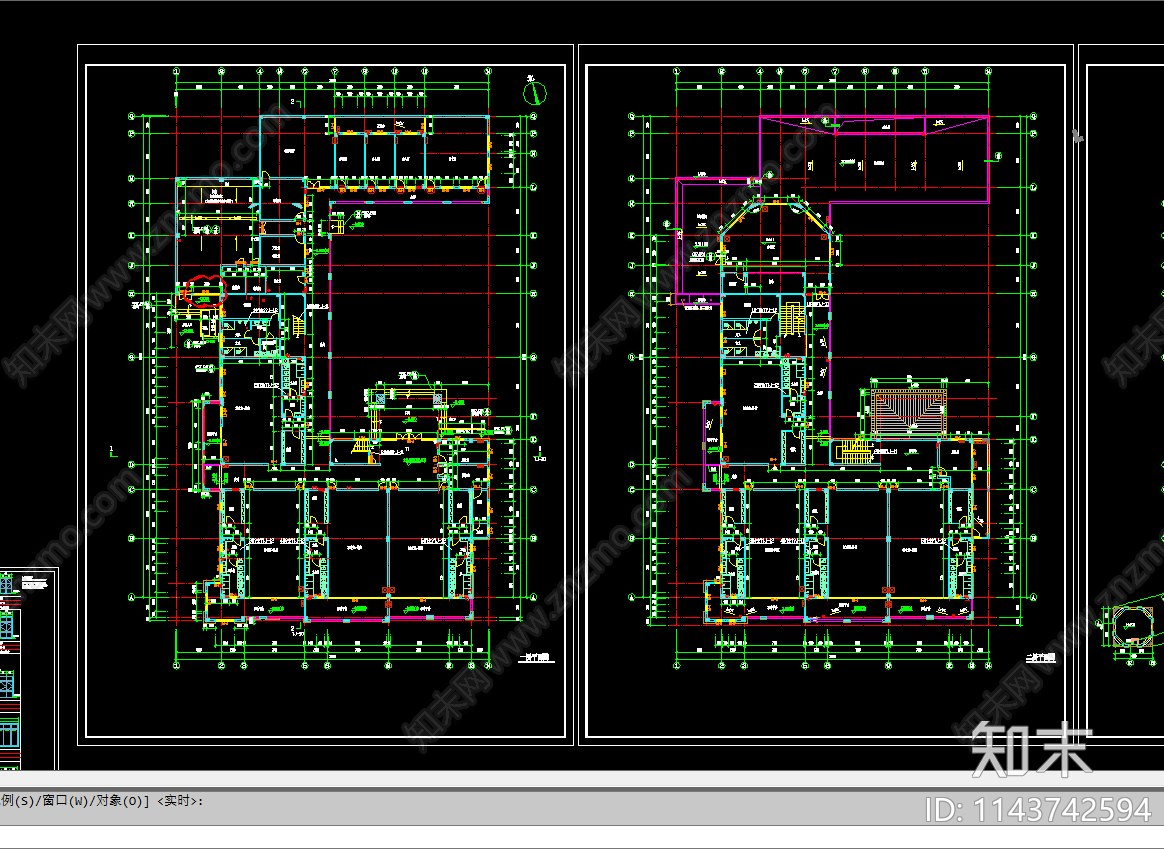 幼儿园建筑cad施工图下载【ID:1143742594】