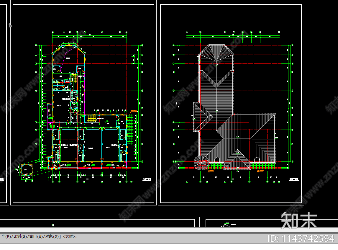 幼儿园建筑cad施工图下载【ID:1143742594】