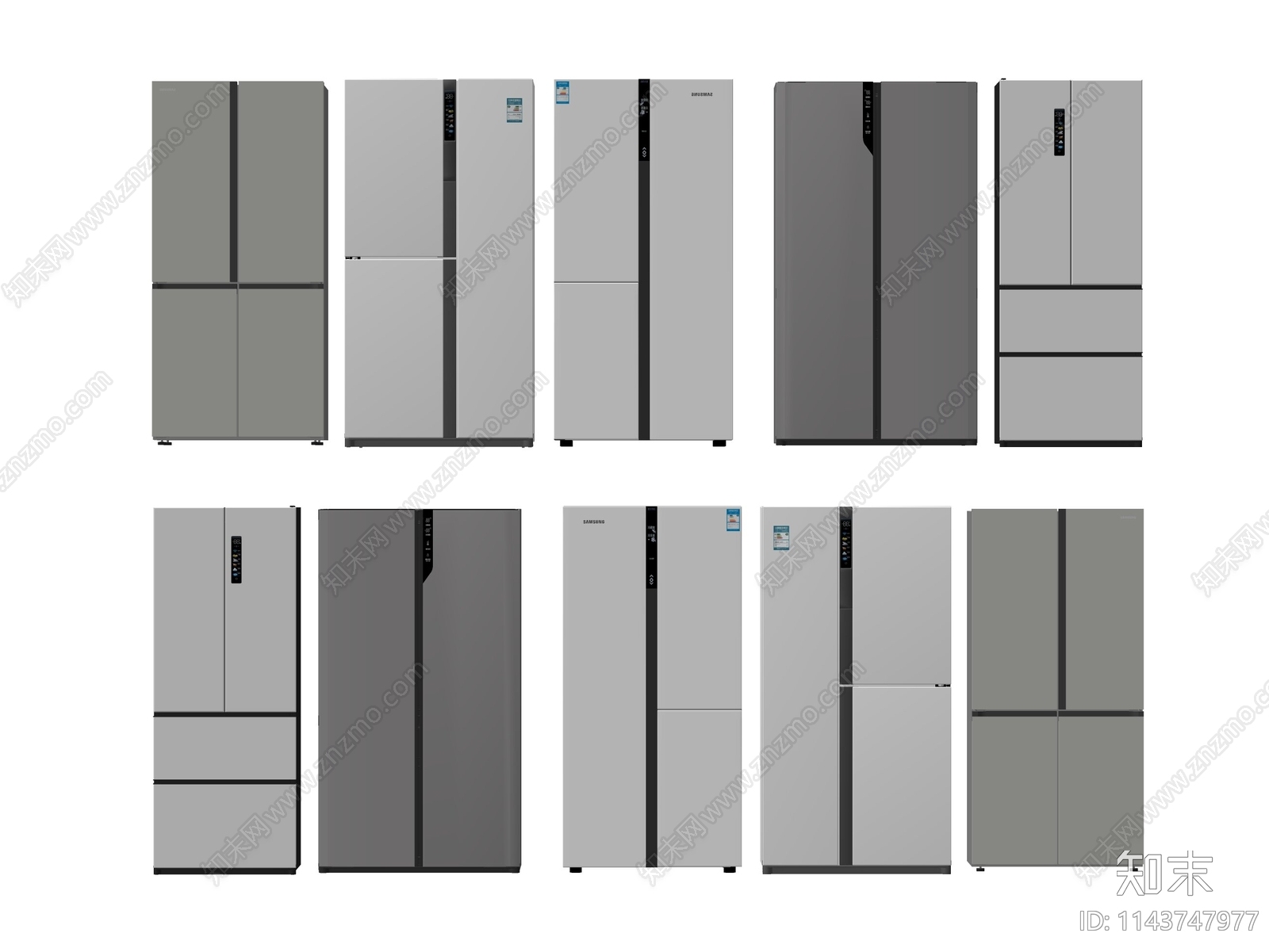 智能冰箱SU模型下载【ID:1143747977】