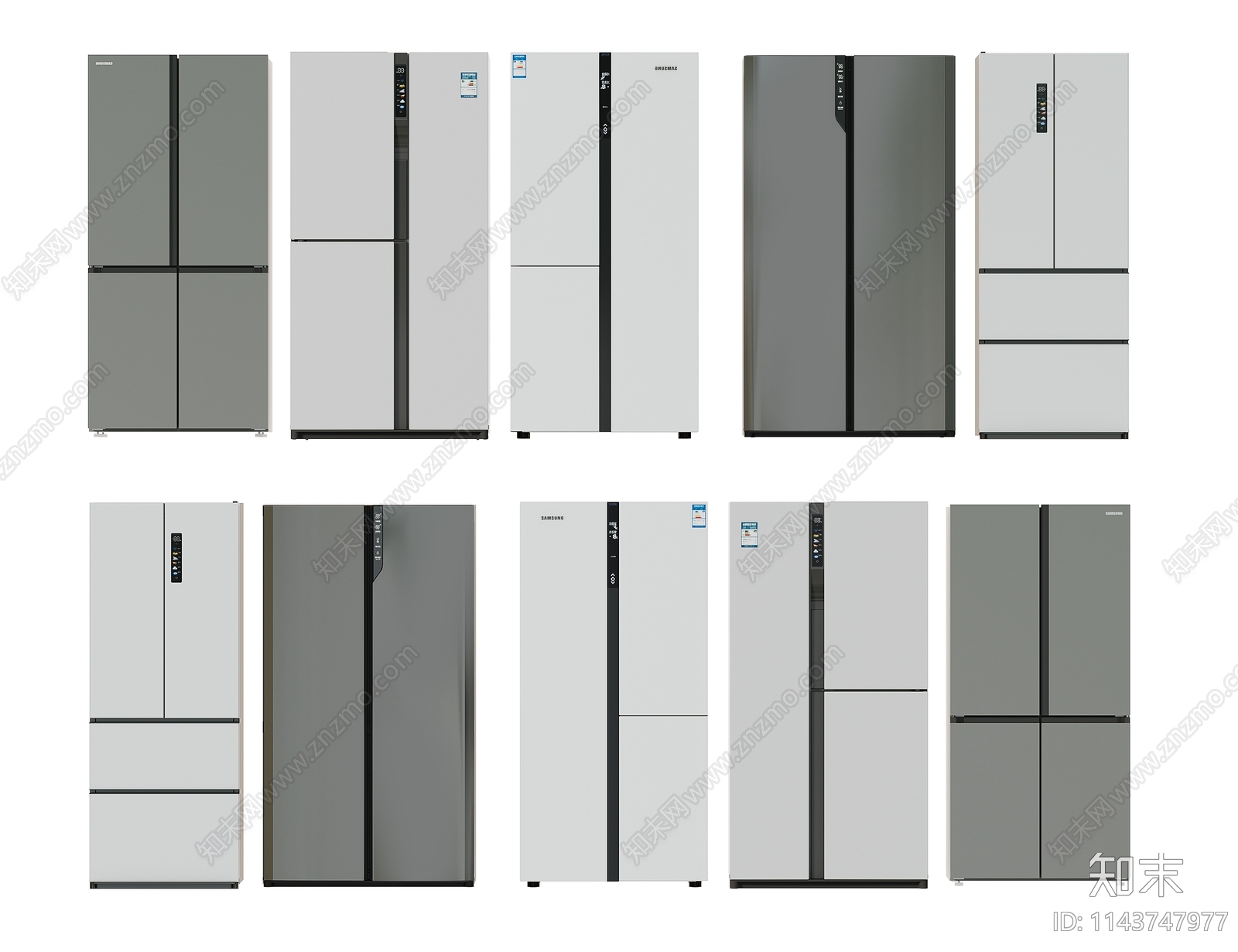 智能冰箱SU模型下载【ID:1143747977】