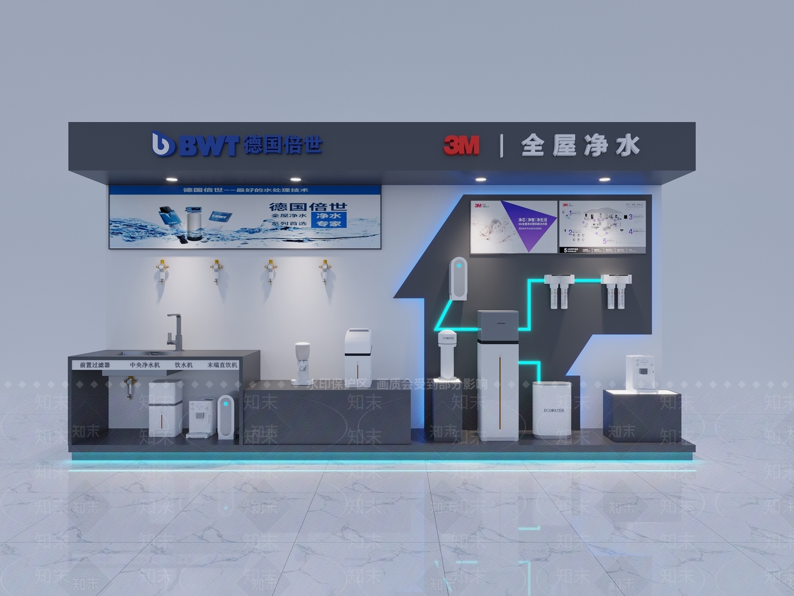 全屋净水器3D模型下载【ID:1143760285】