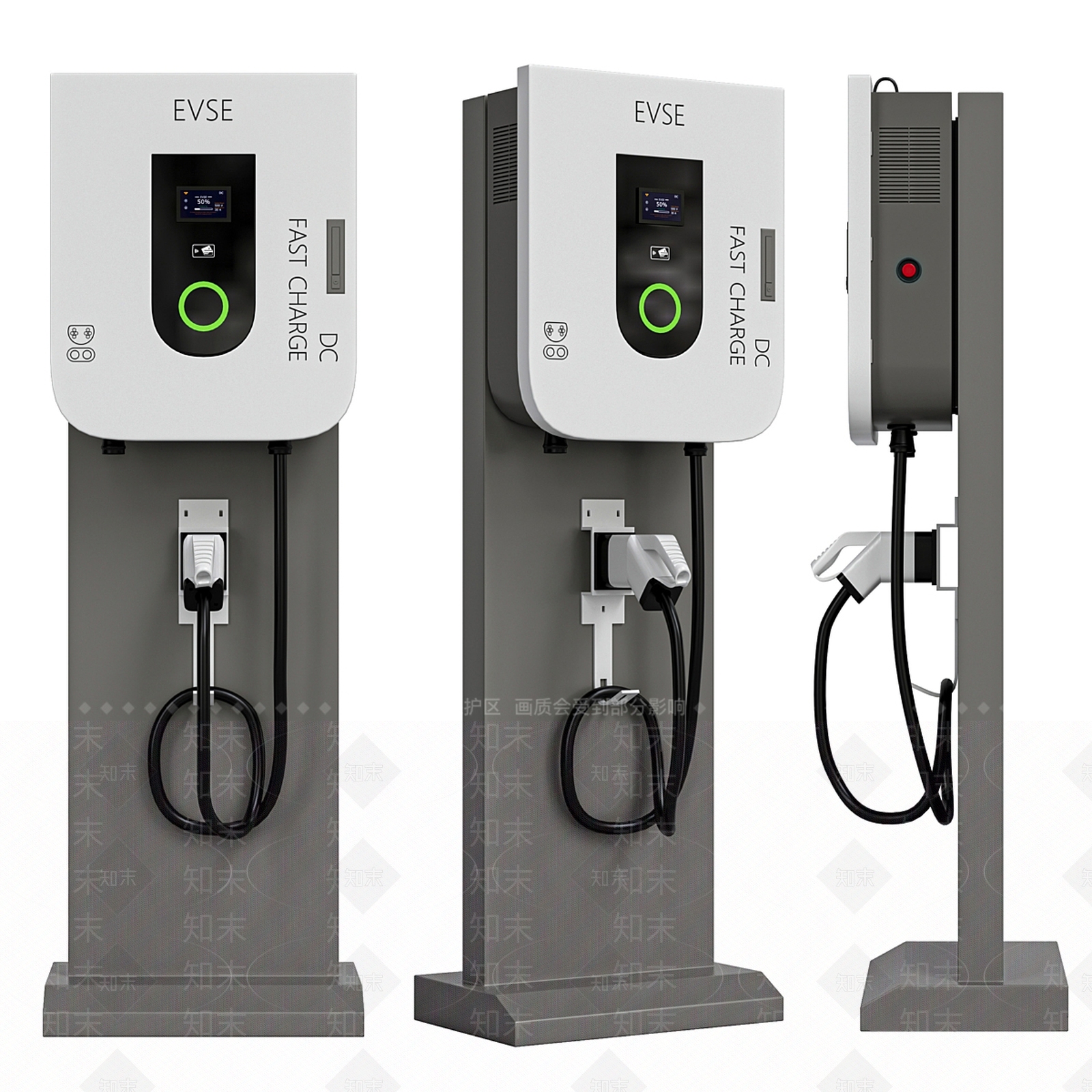 现代点达成充电桩3D模型下载【ID:1143772045】