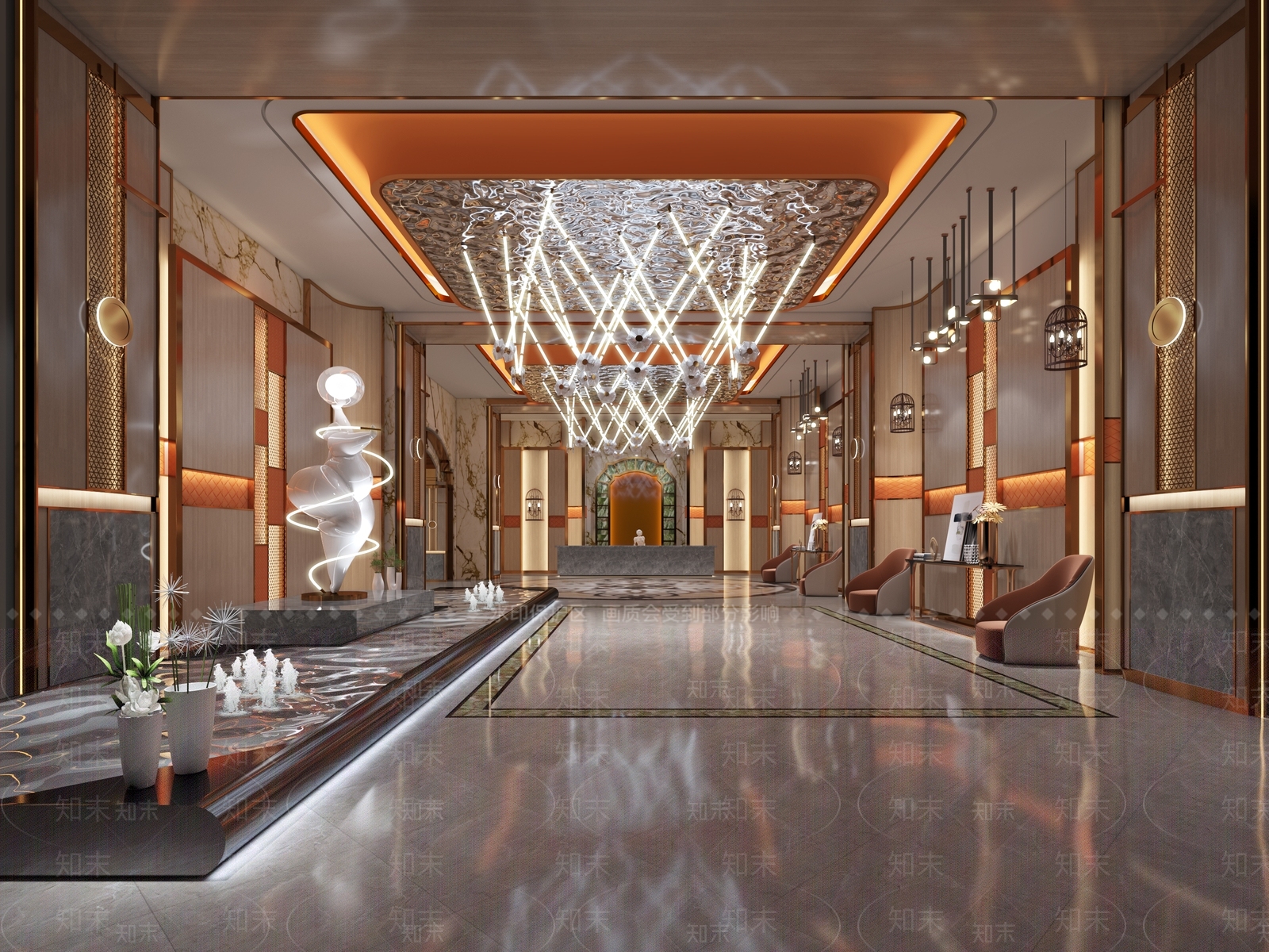 KTV大厅3D模型下载【ID:1143791423】