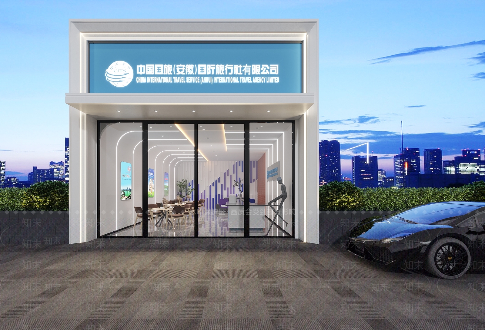 接待室3D模型下载【ID:1213991646】
