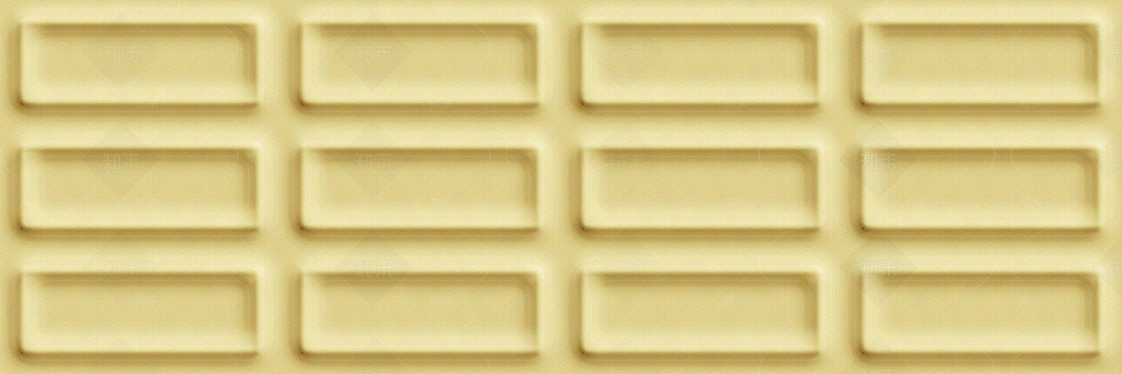 异形艺术立体转奶黄色瓷砖贴图下载【ID:1143817398】