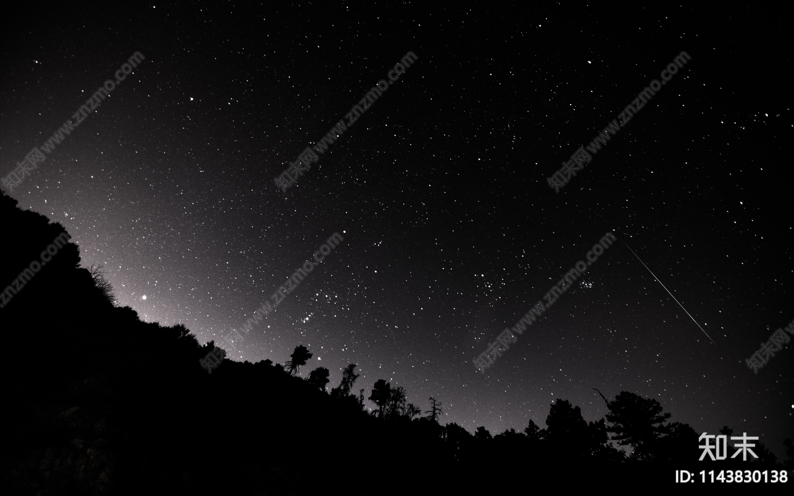 夜晚星空素材贴图下载【ID:1143830138】