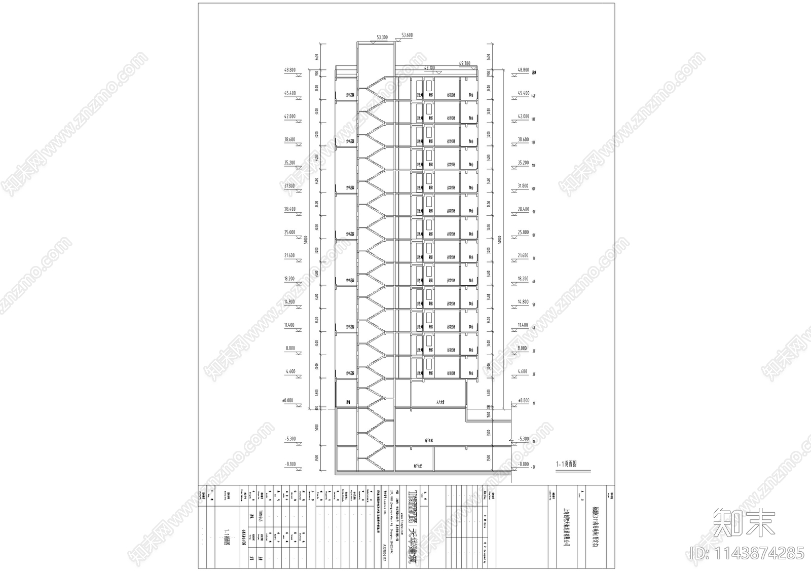 47套青年单身居家小公寓建筑平面图cad施工图下载【ID:1143874285】