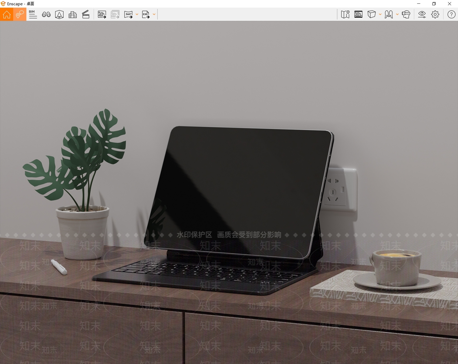 电脑SU模型下载【ID:1143881454】