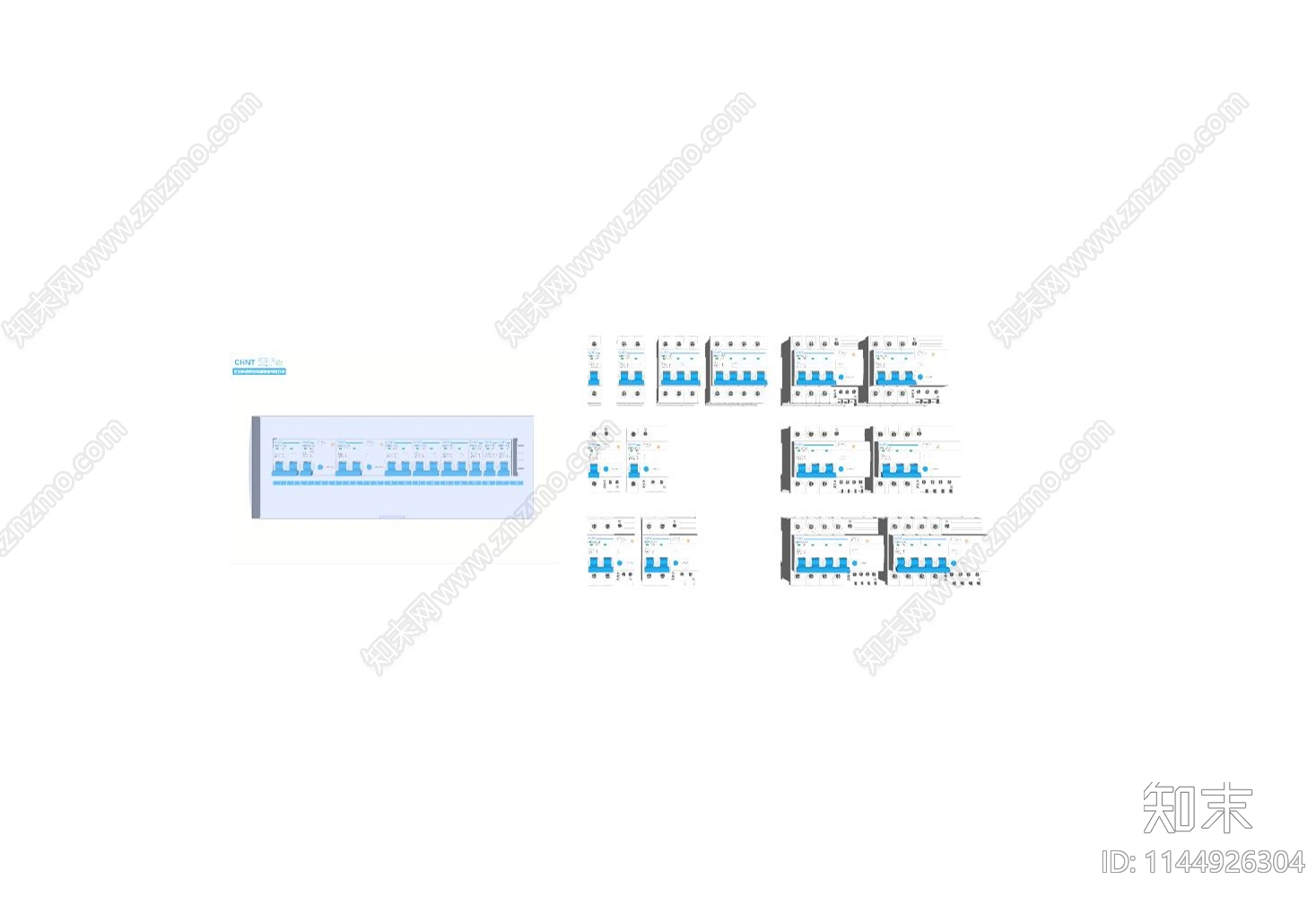 现代配电箱SU模型下载【ID:1144926304】