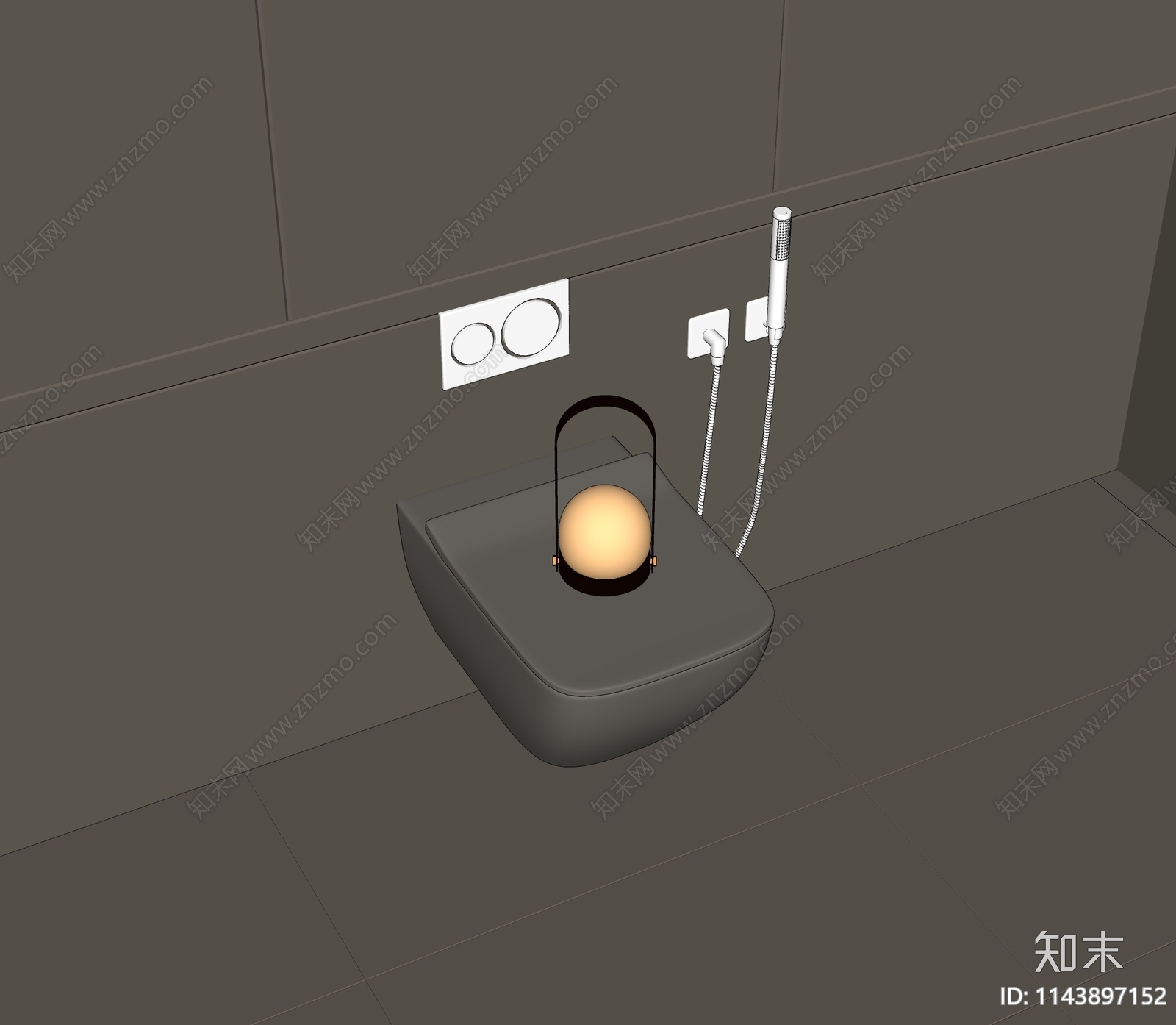 马桶SU模型下载【ID:1143897152】