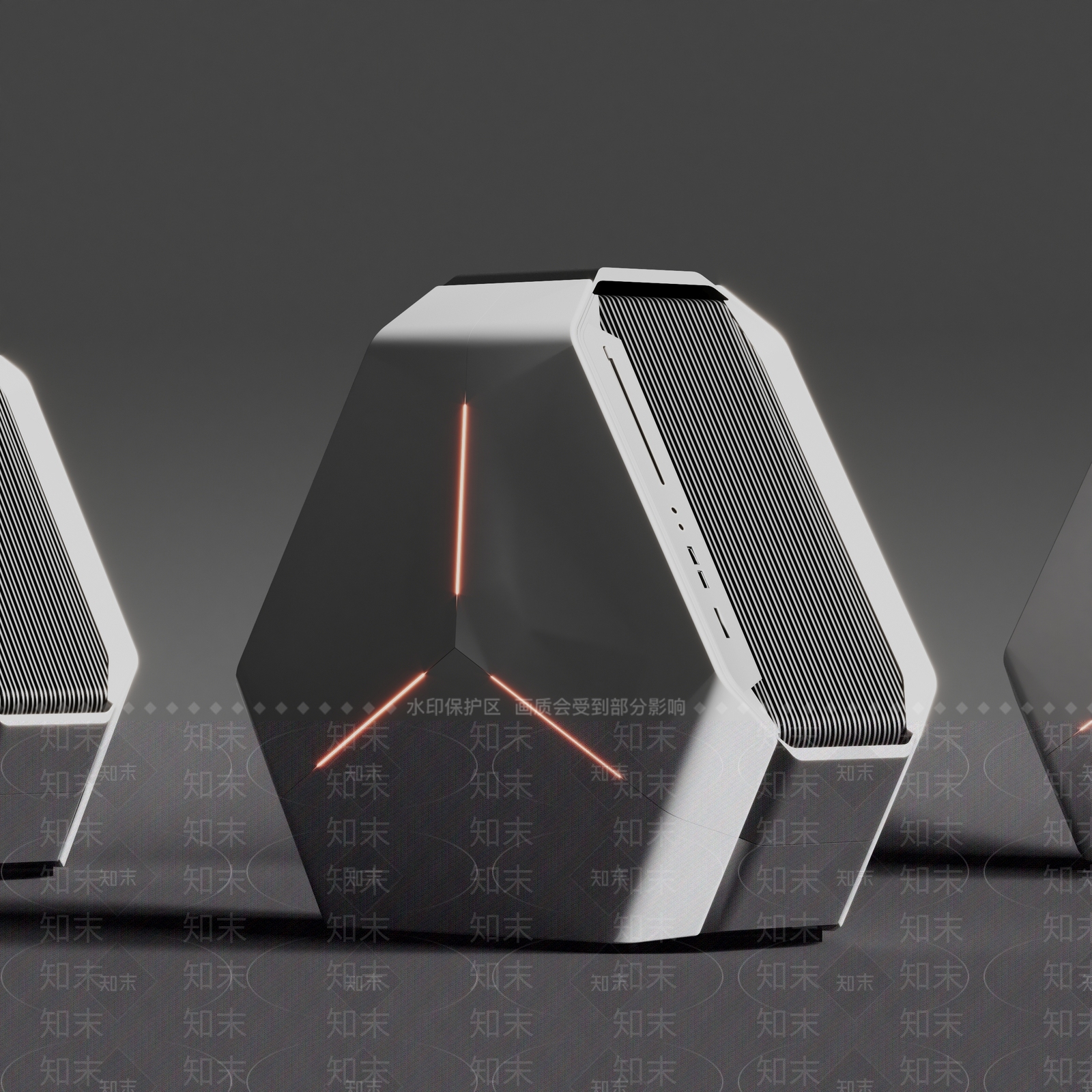 现代电脑主机SU模型下载【ID:1143898270】