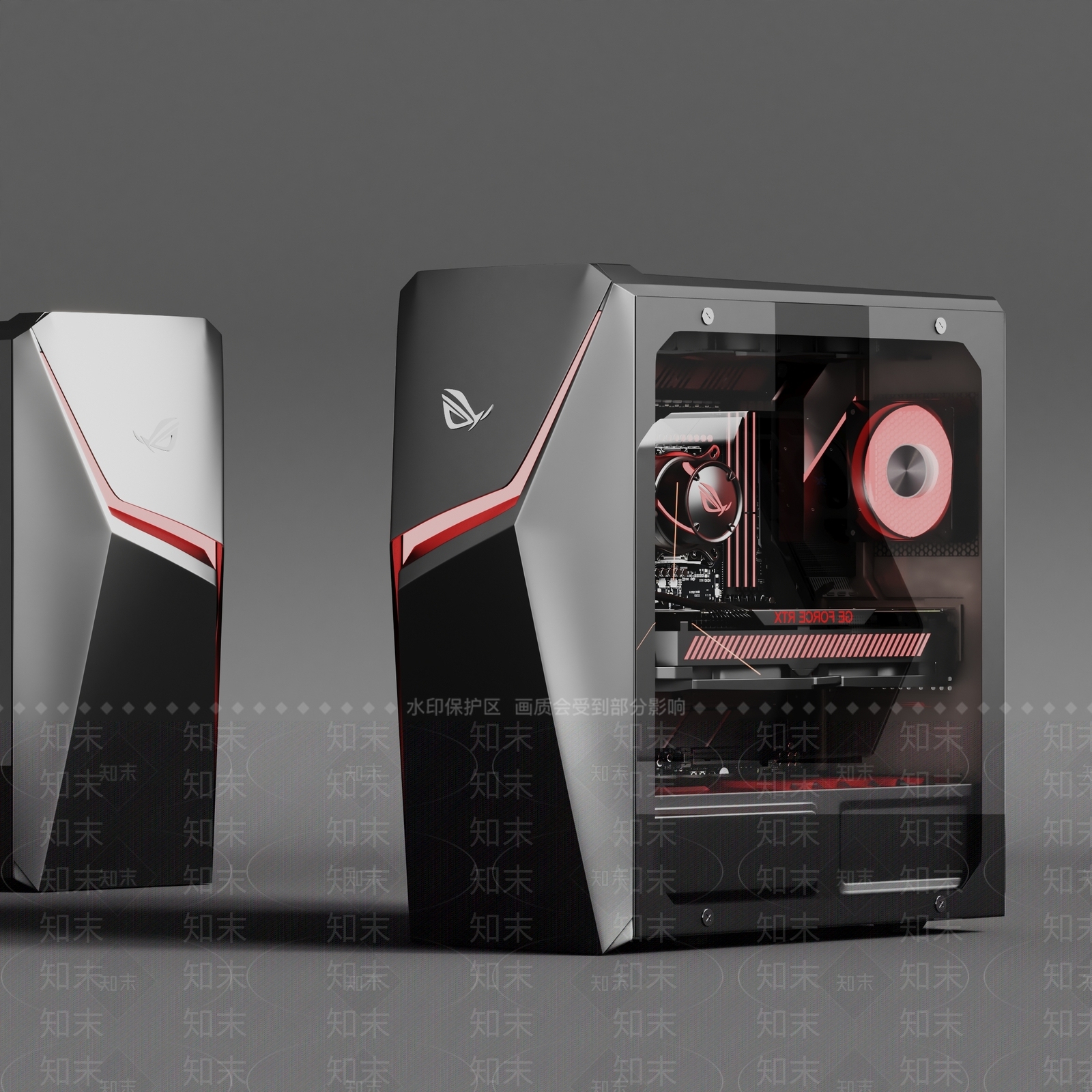 电脑主机SU模型下载【ID:1144077078】