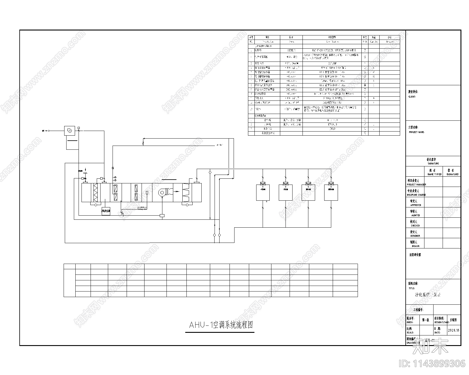 实验楼暖通cad施工图下载【ID:1143899306】